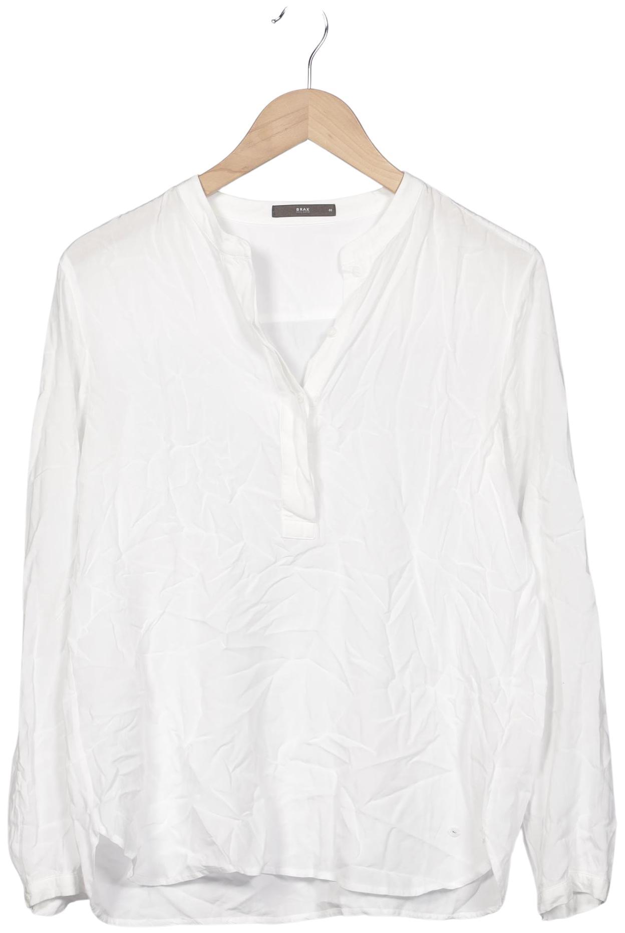 

Brax Damen Bluse, weiß, Gr. 40