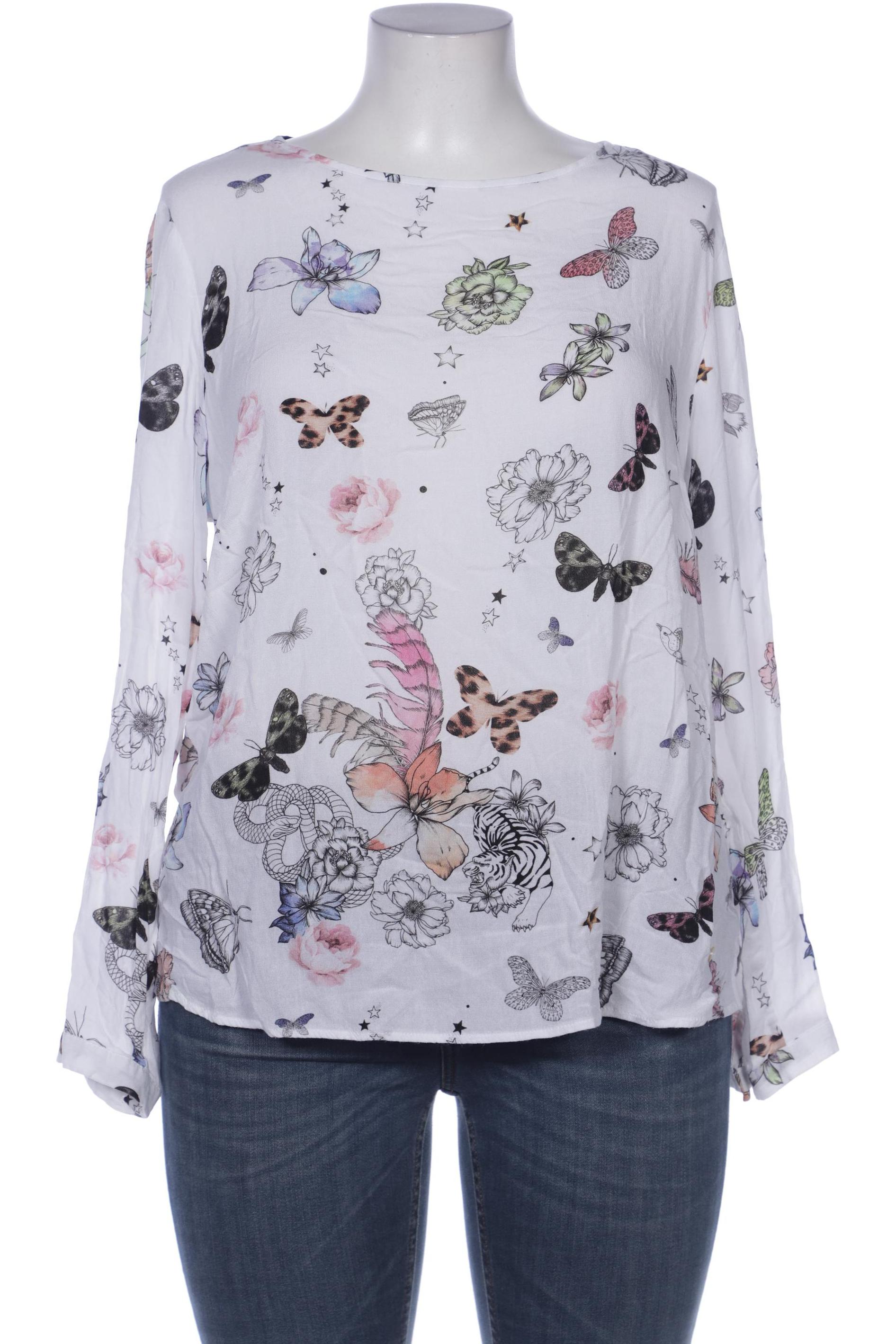 

Brax Damen Bluse, weiß, Gr. 46