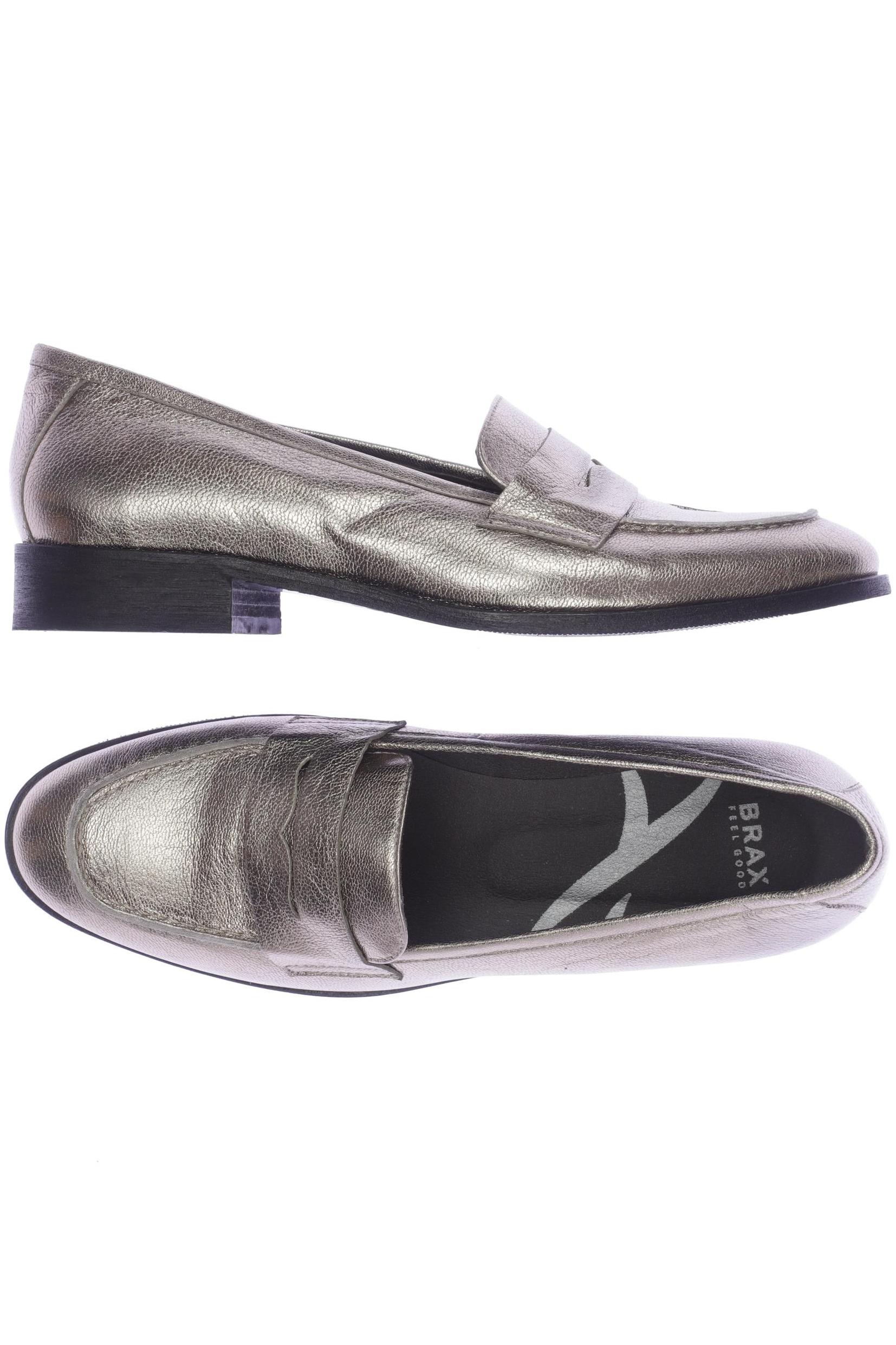 

Brax Damen Halbschuh, silber, Gr. 39
