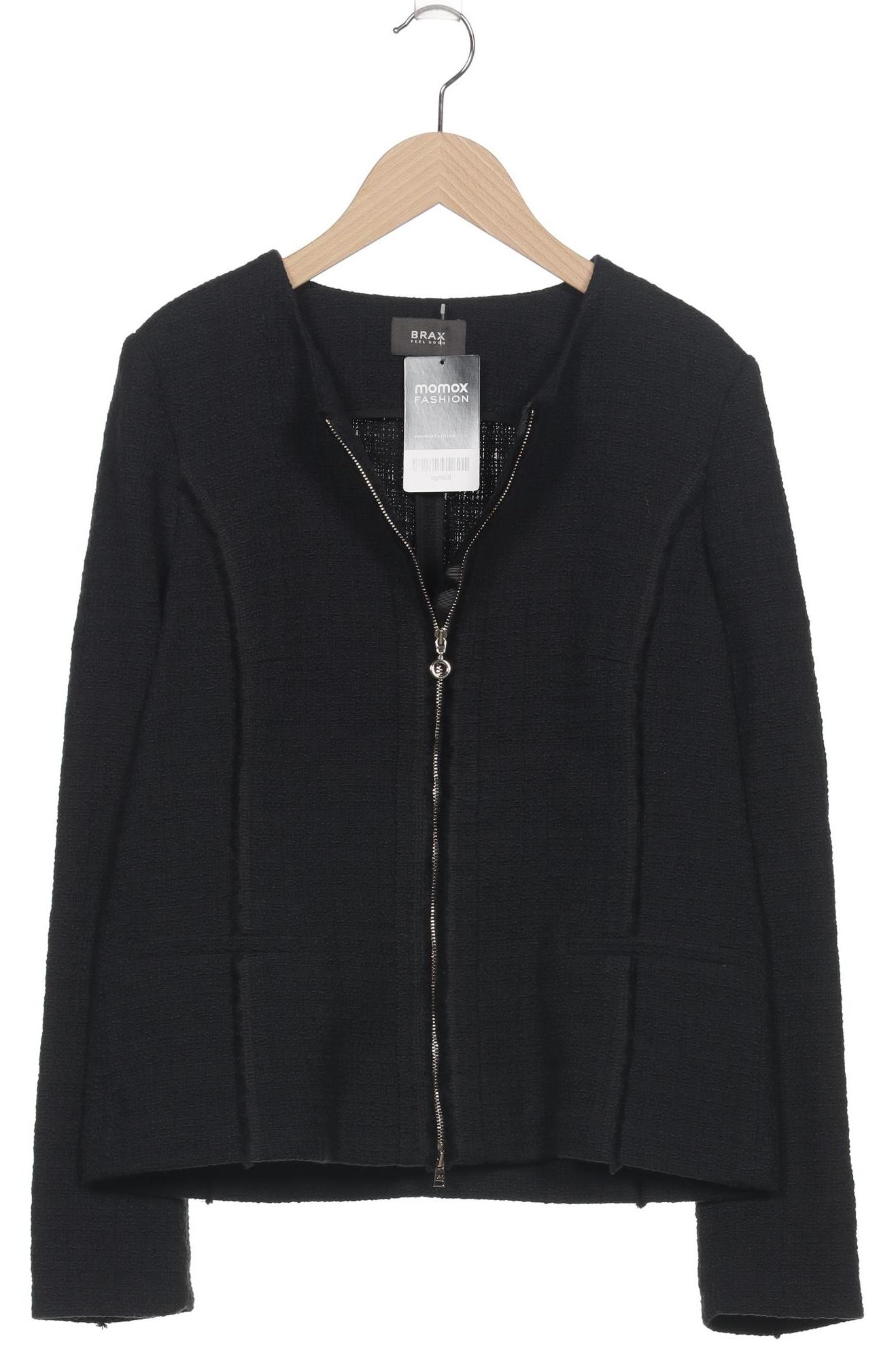 

Brax Damen Jacke, schwarz, Gr. 38