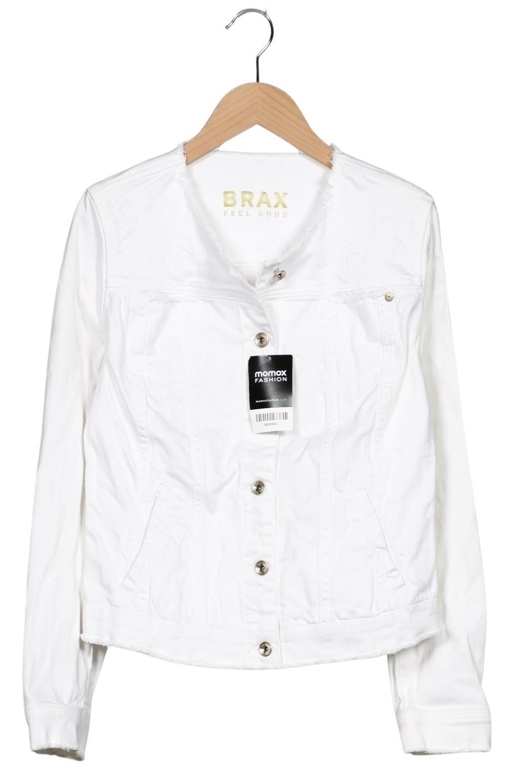 

Brax Damen Jacke, weiß, Gr. 38