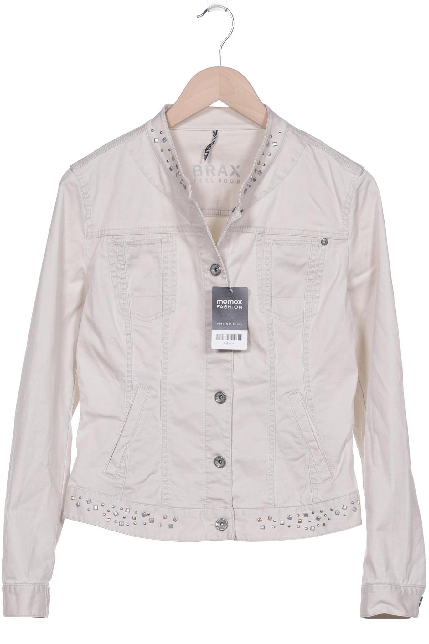 

Brax Damen Jacke, cremeweiß, Gr. 38
