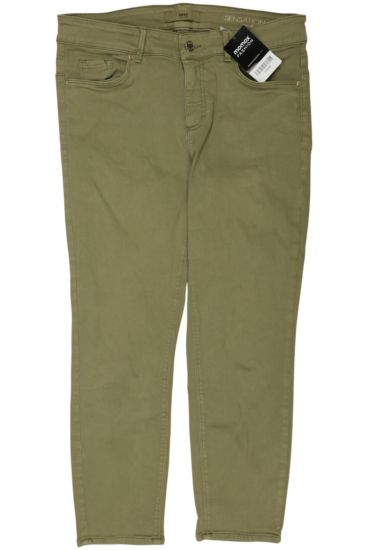 

Brax Damen Jeans, grün, Gr. 32