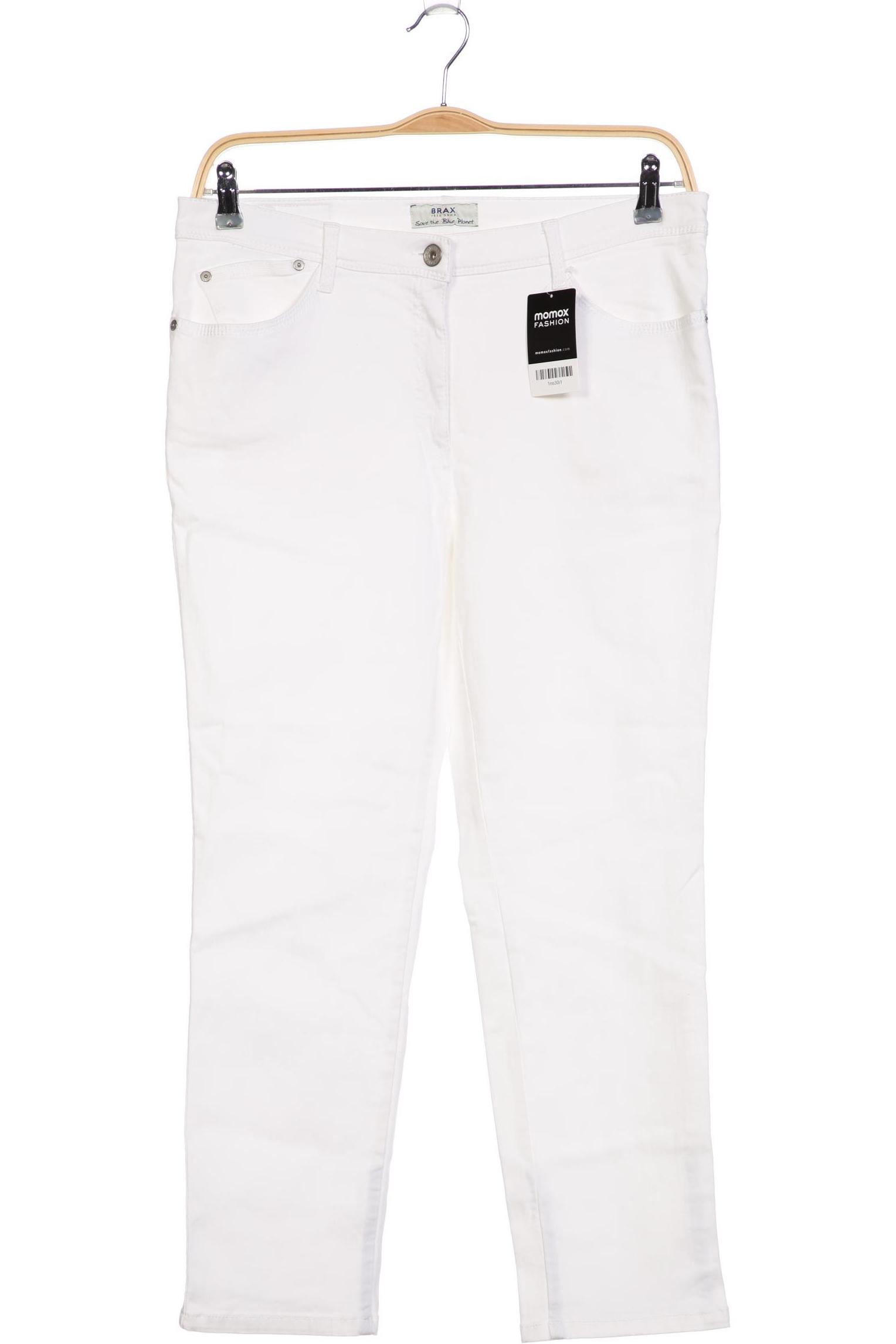 

Brax Damen Jeans, weiß, Gr. 44