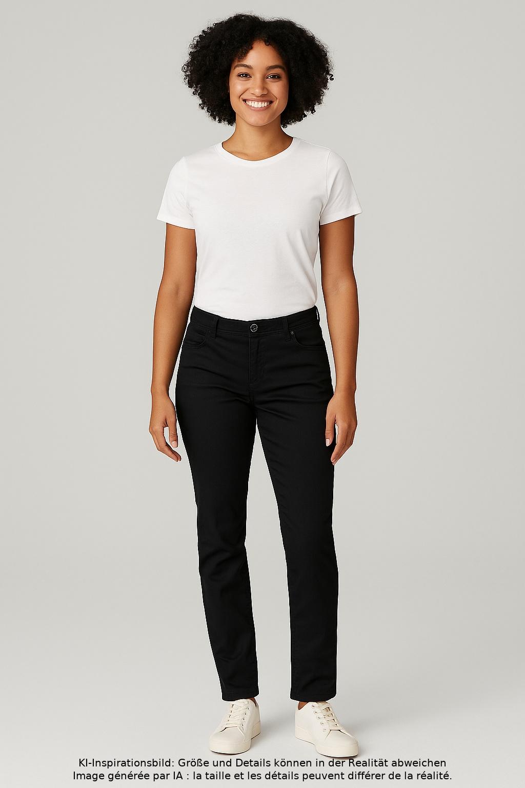 

Brax Damen Jeans, schwarz, Gr. 33