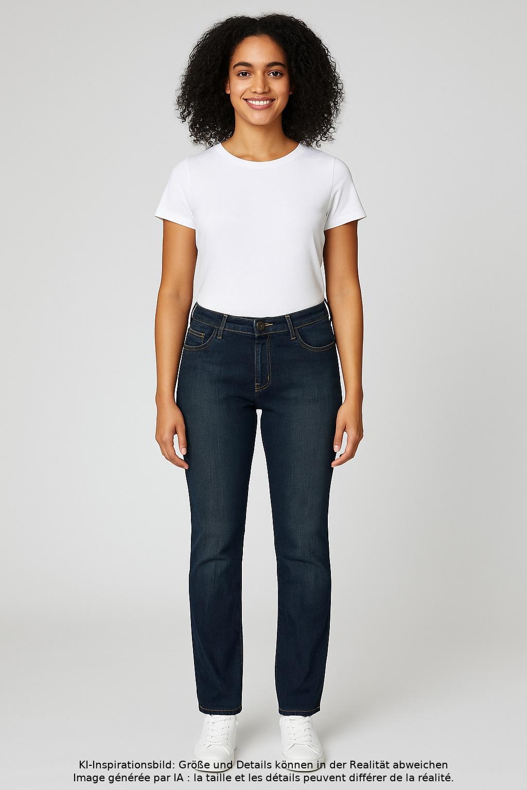 

Brax Damen Jeans, marineblau, Gr. 31