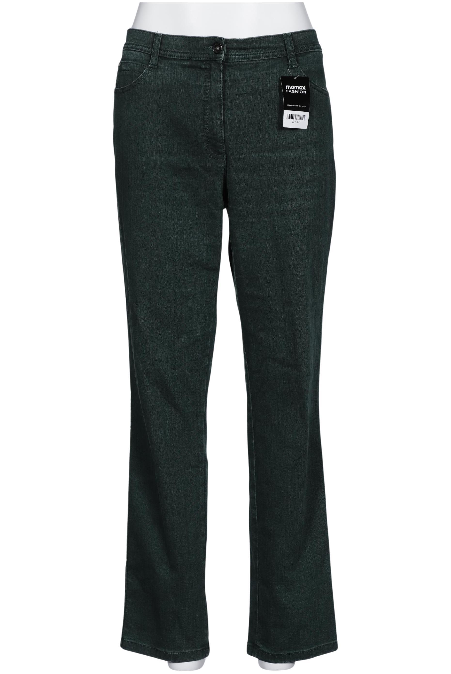 

Brax Damen Jeans, grün, Gr. 34