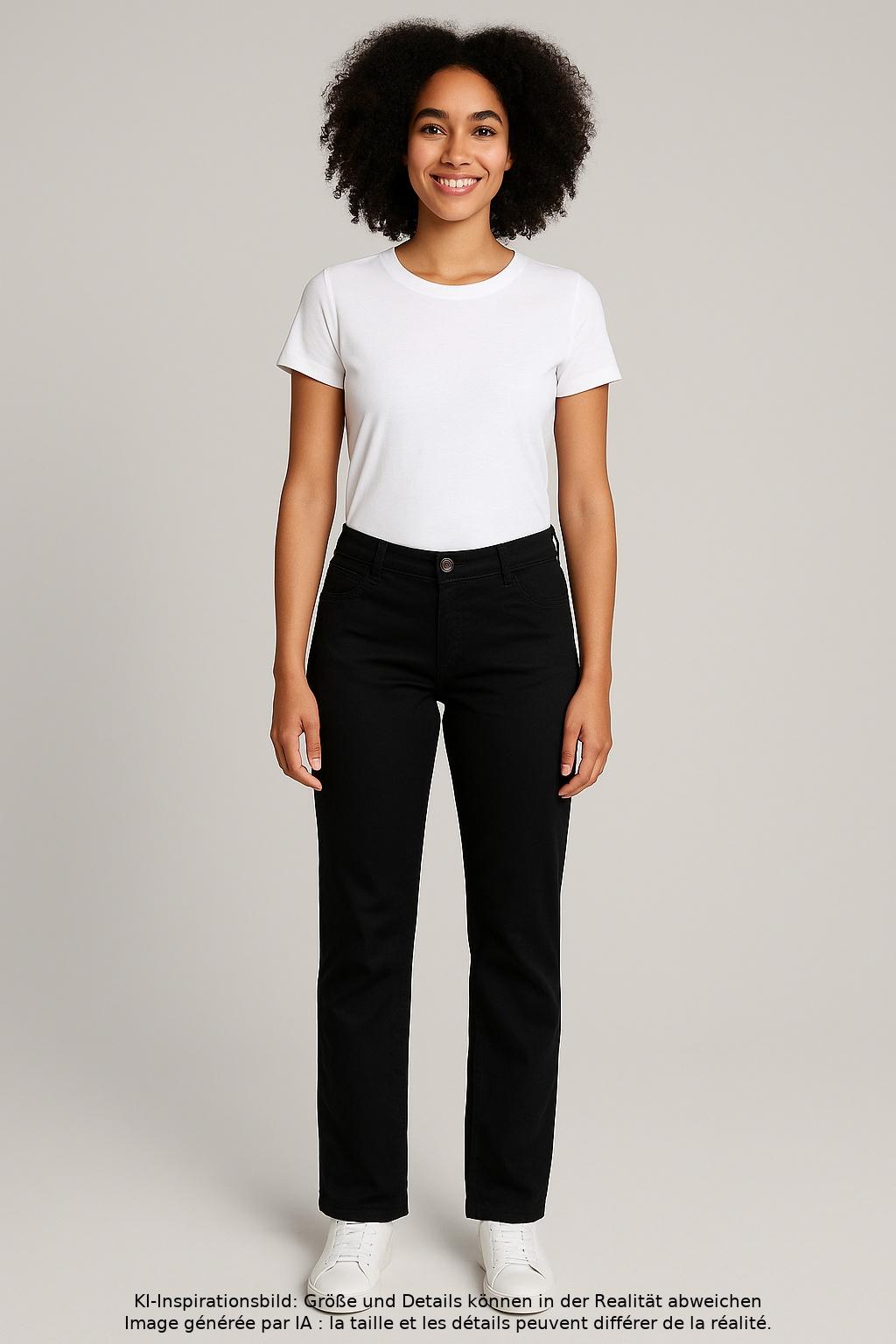 

Brax Damen Jeans, schwarz, Gr. 31