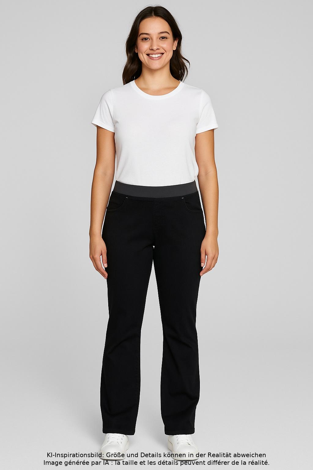 

Brax Damen Jeans, schwarz, Gr. 40