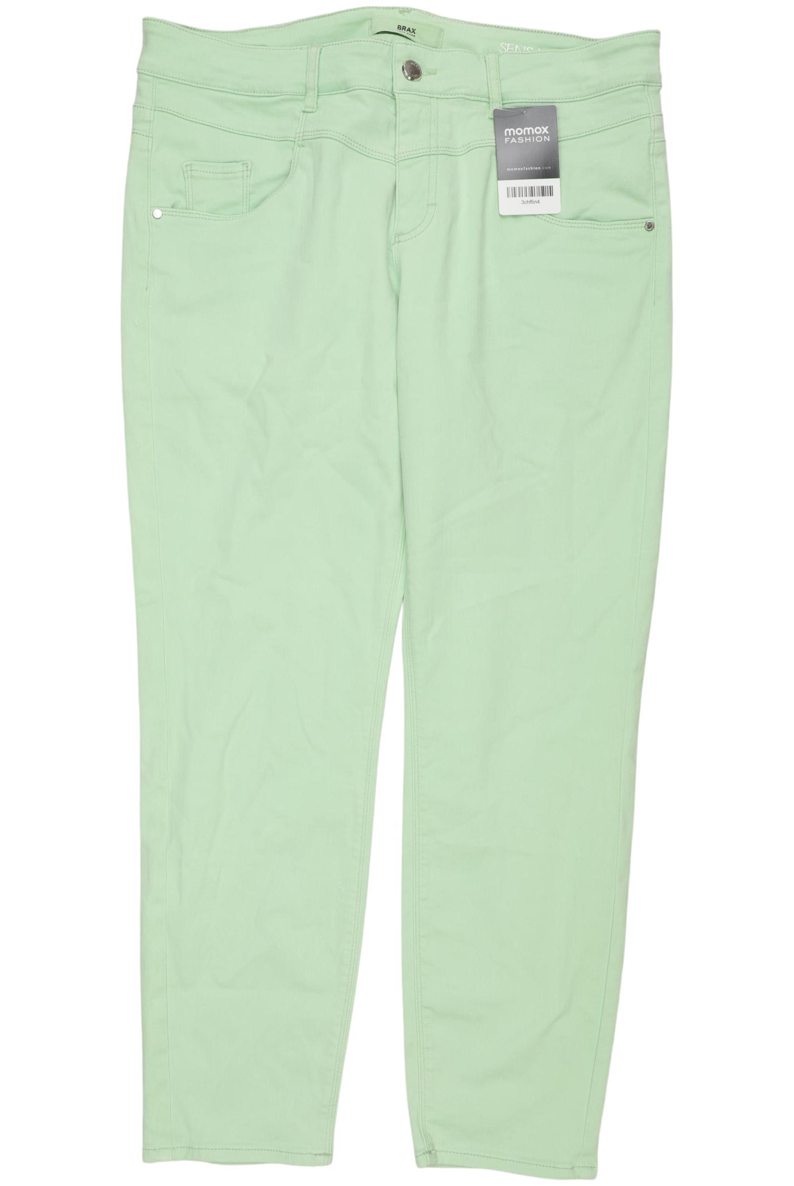 

Brax Damen Jeans, hellgrün, Gr. 34