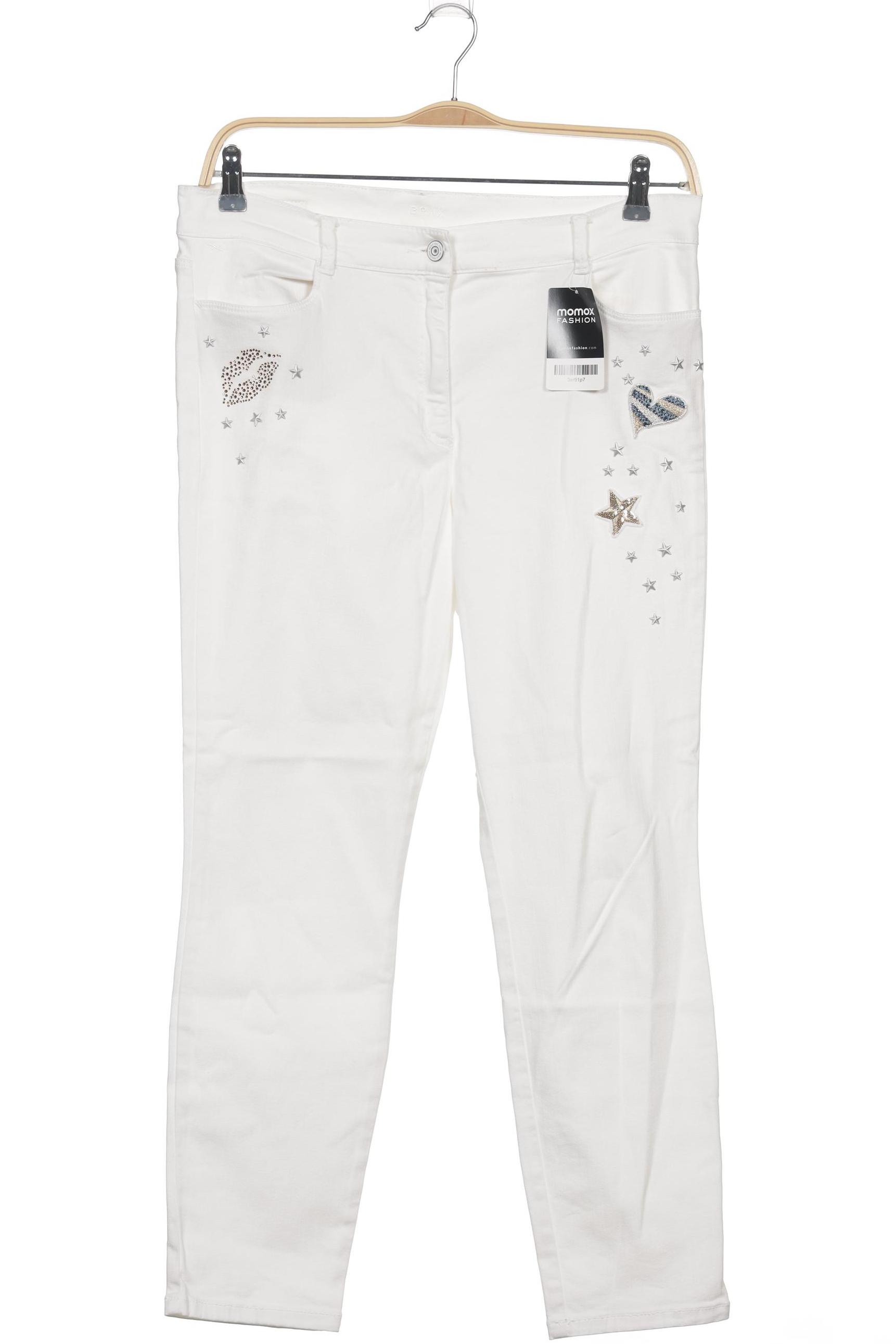 

Brax Damen Jeans, weiß, Gr. 42