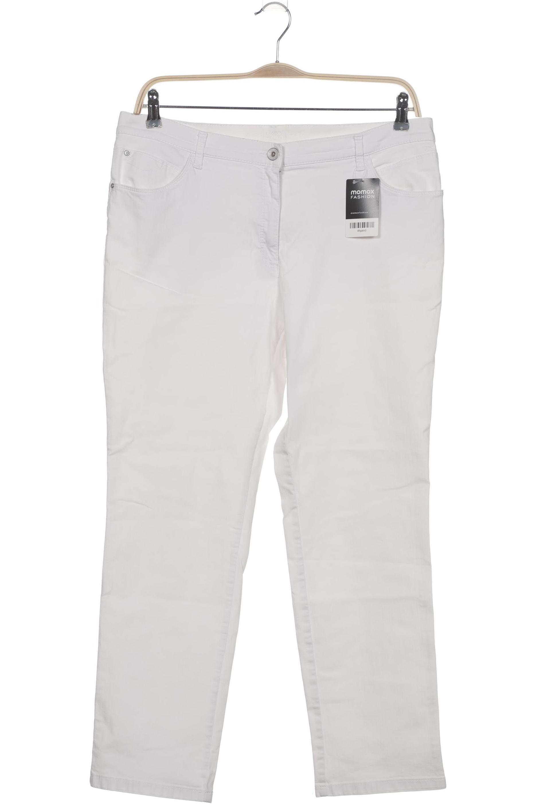 

Brax Damen Jeans, weiß, Gr. 46