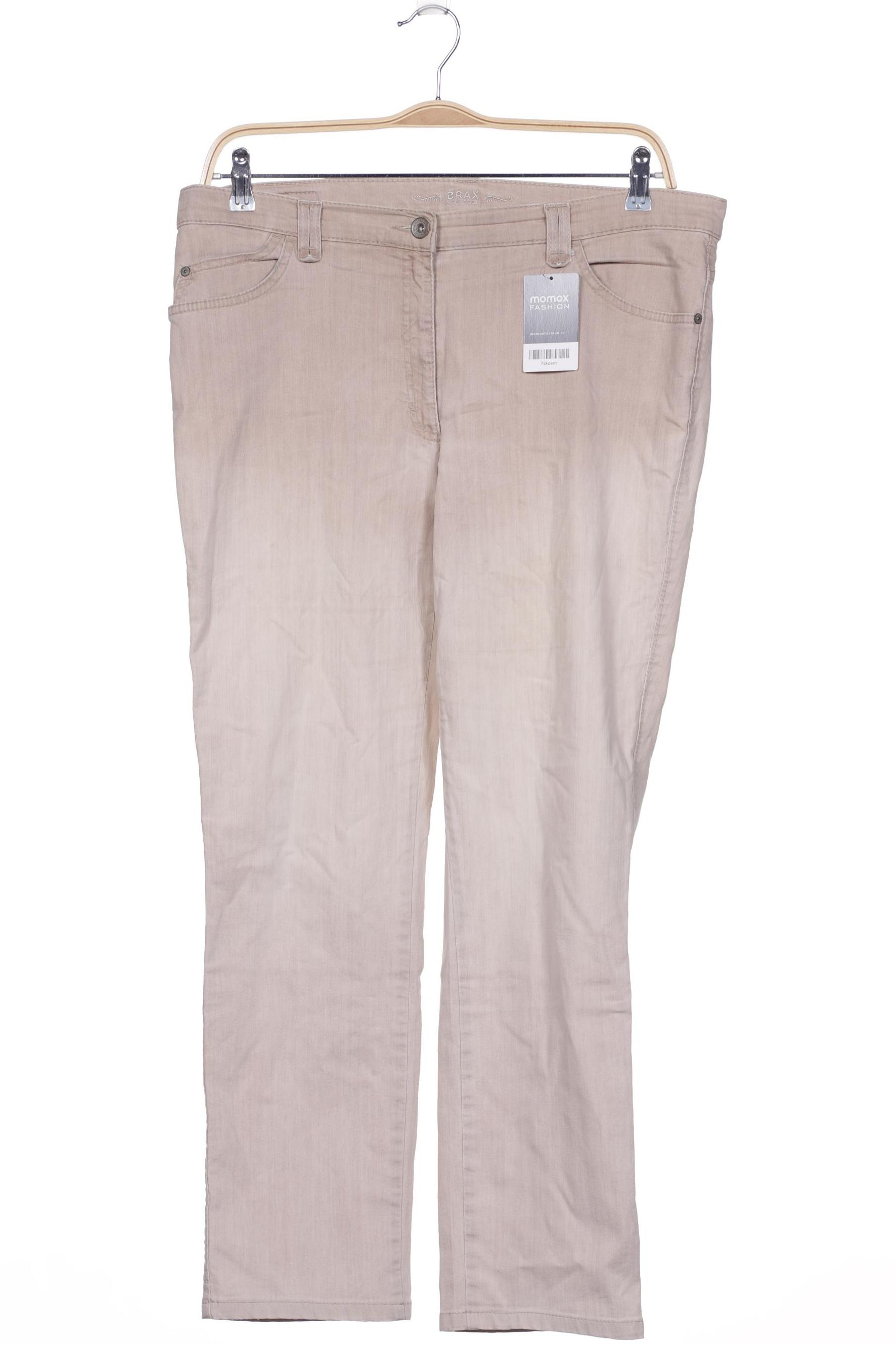 

Brax Damen Jeans, beige, Gr. 46