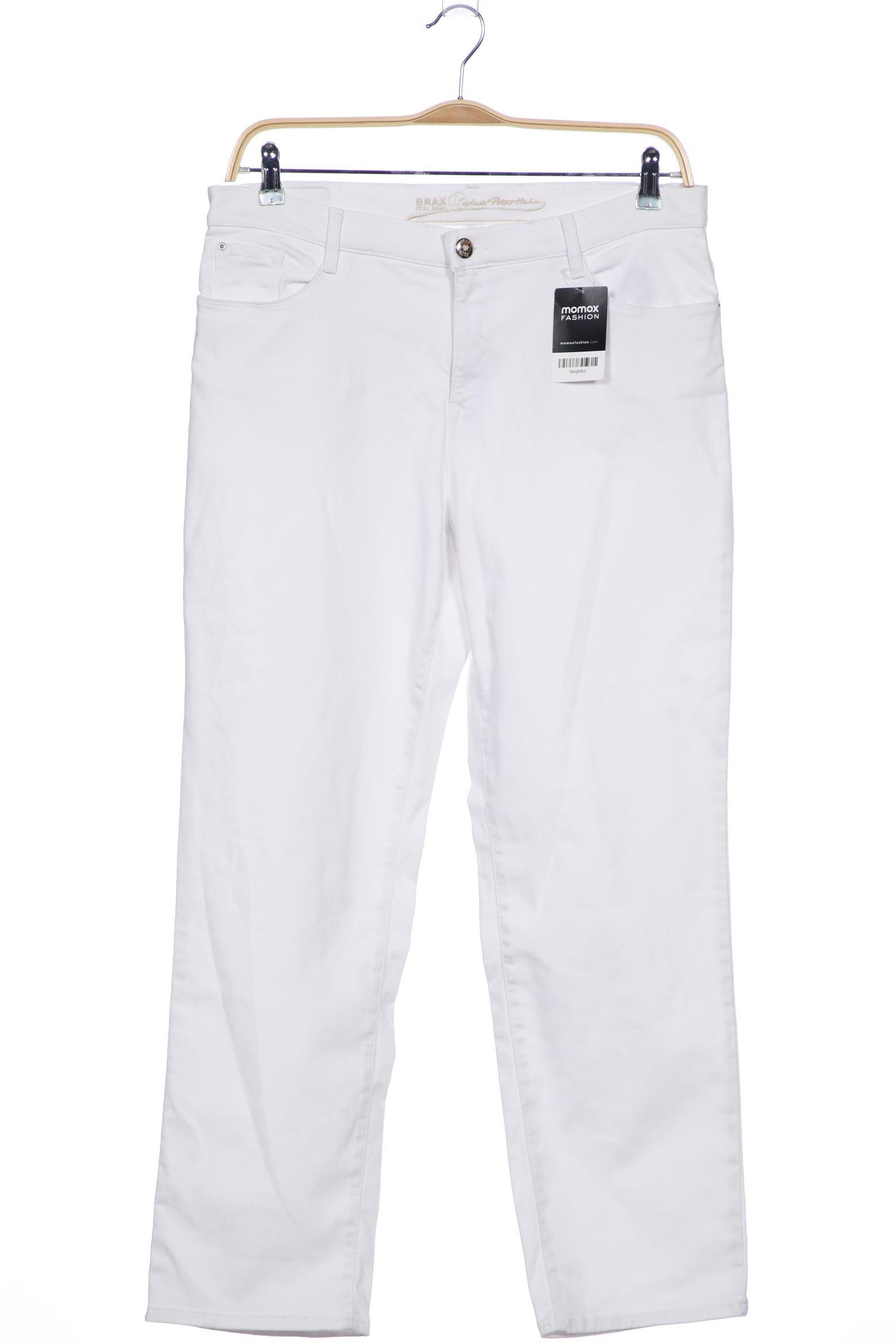 

Brax Damen Jeans, weiß, Gr. 44