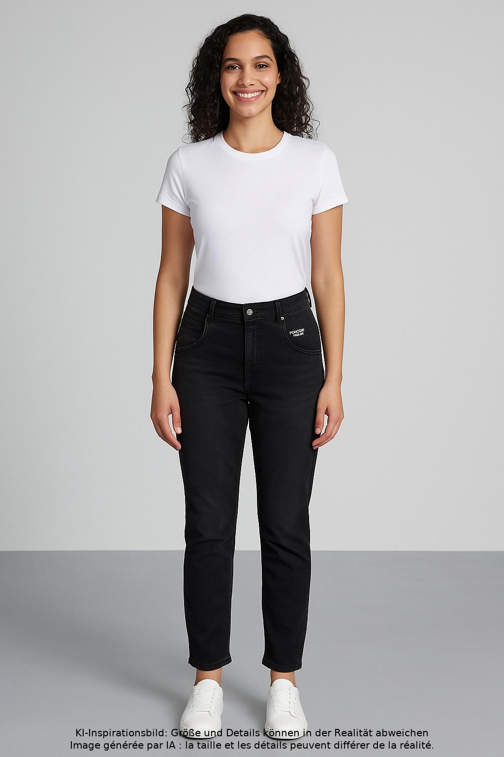 

Brax Damen Jeans, schwarz, Gr. 31