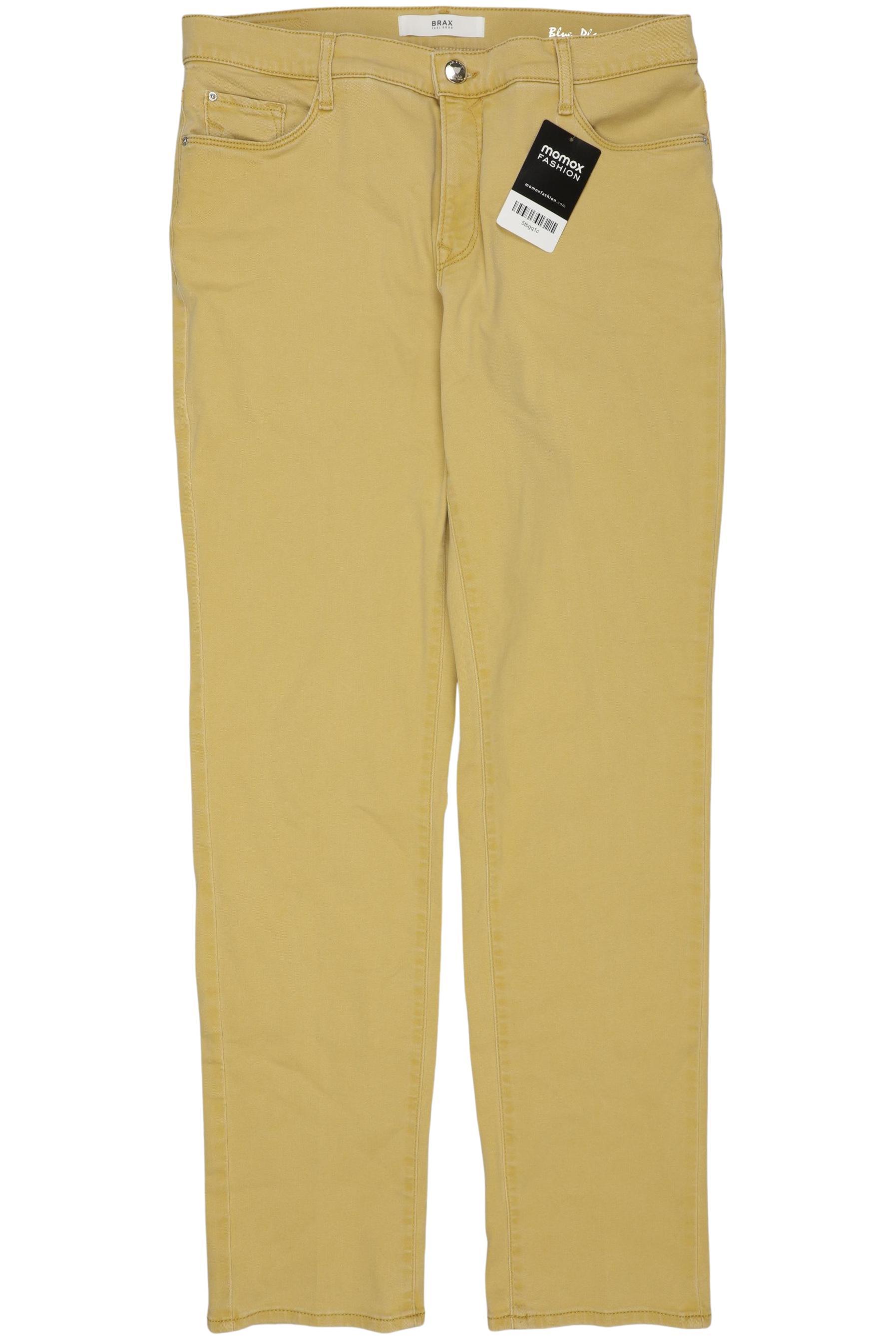 

Brax Damen Jeans, gelb, Gr. 31