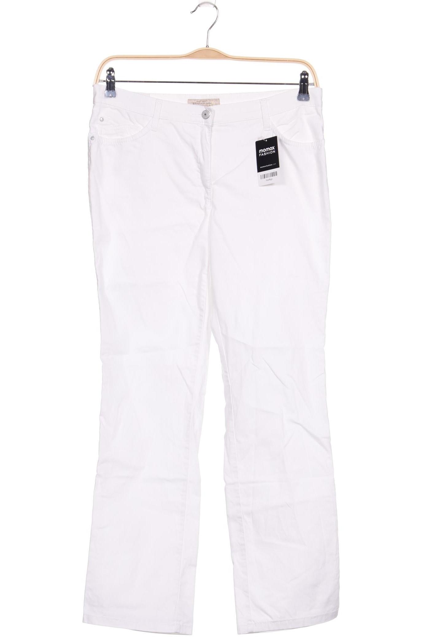 

Brax Damen Jeans, weiß, Gr. 42