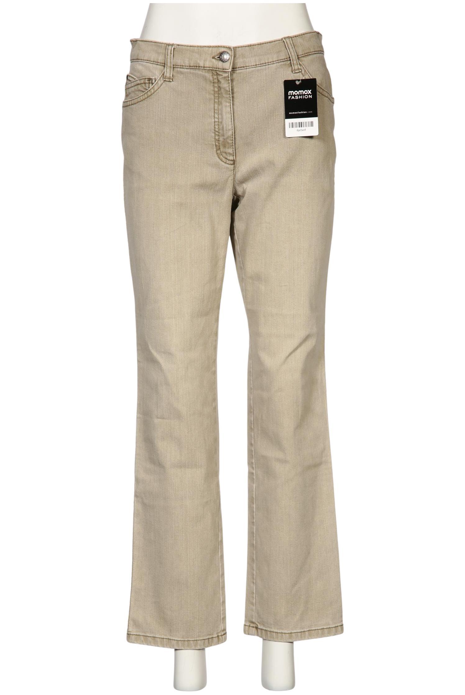 

Brax Damen Jeans, beige, Gr. 40