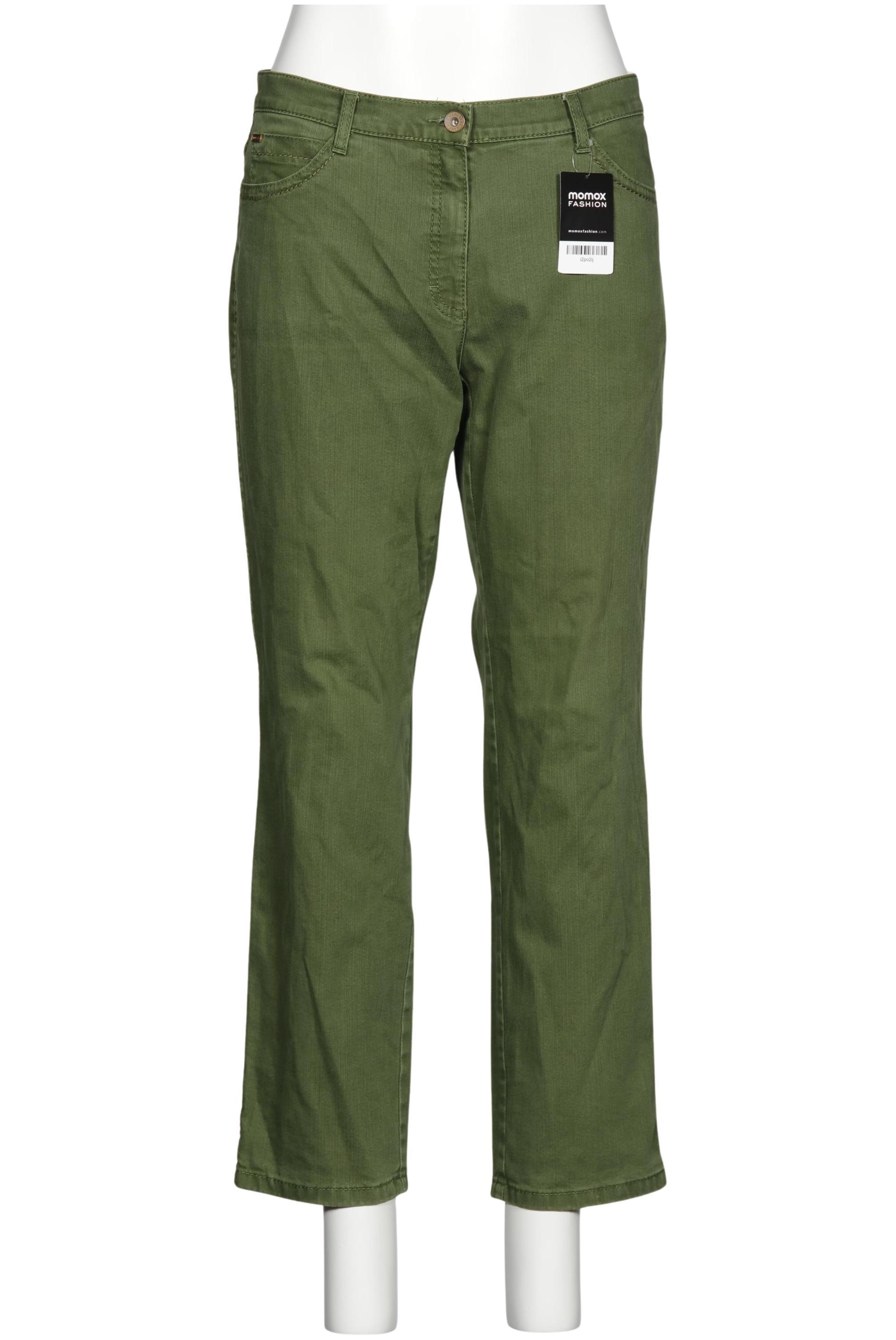 

Brax Damen Jeans, grün, Gr. 34