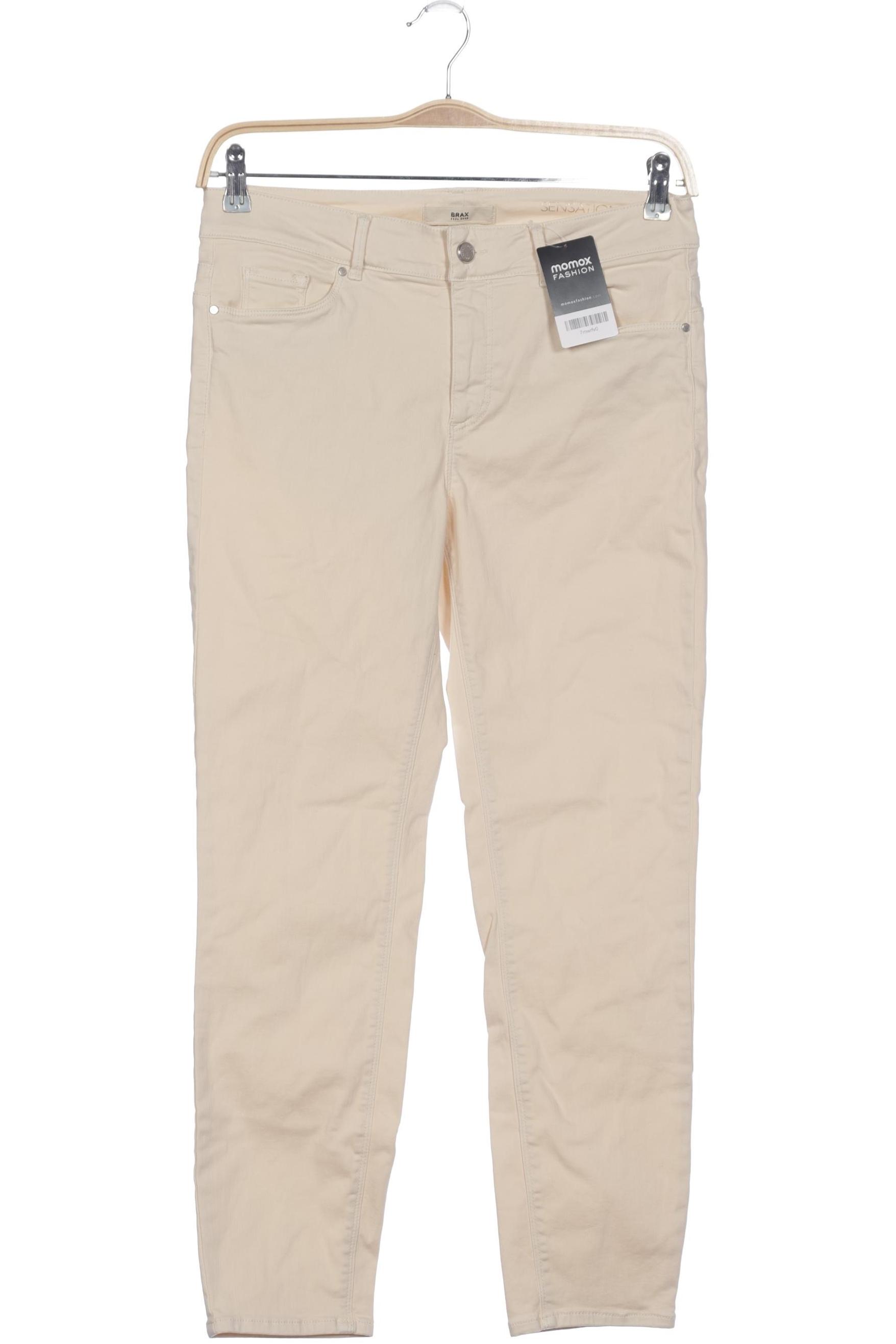 

Brax Damen Jeans, cremeweiß, Gr. 30