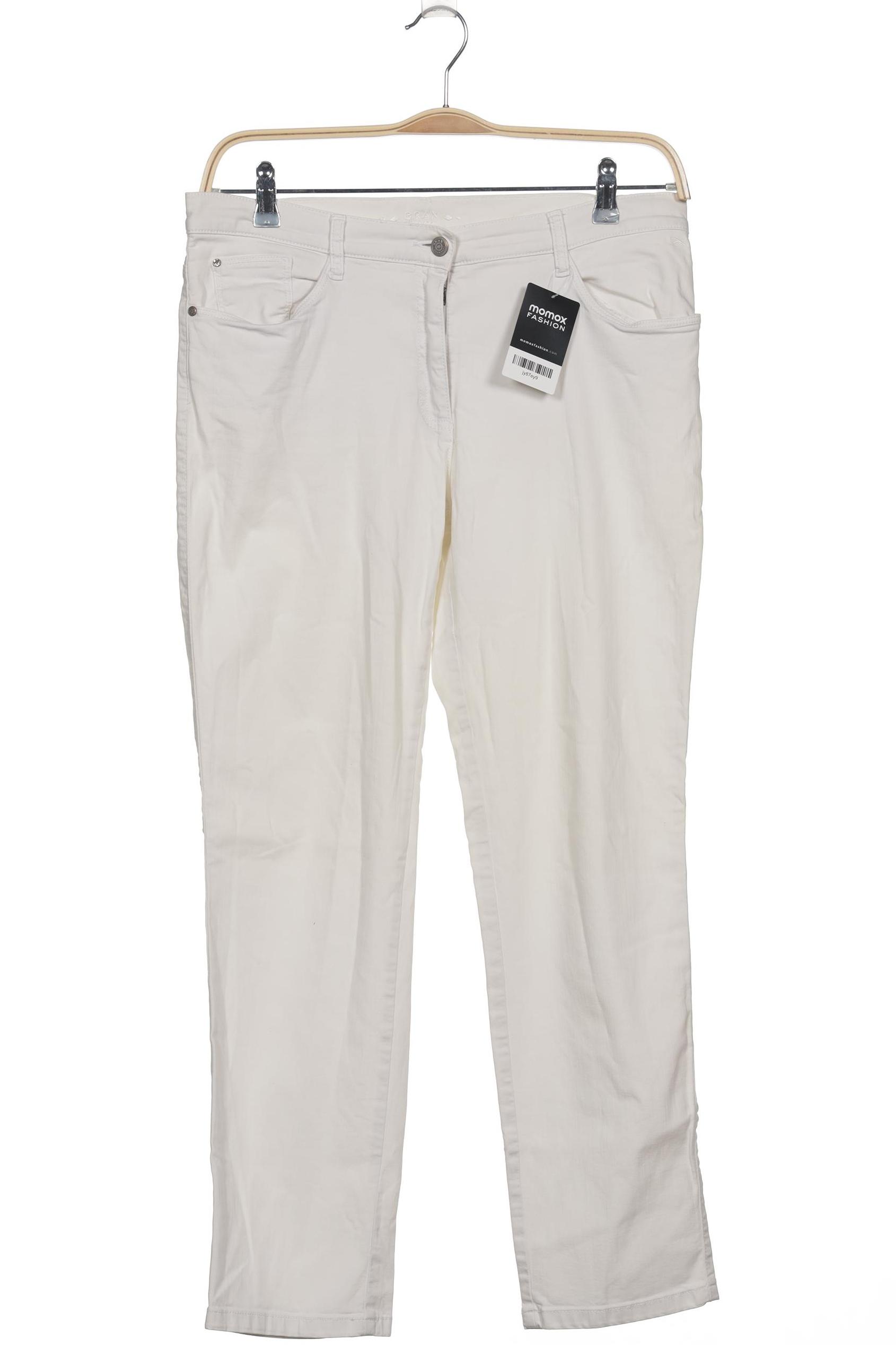 

Brax Damen Jeans, weiß, Gr. 40