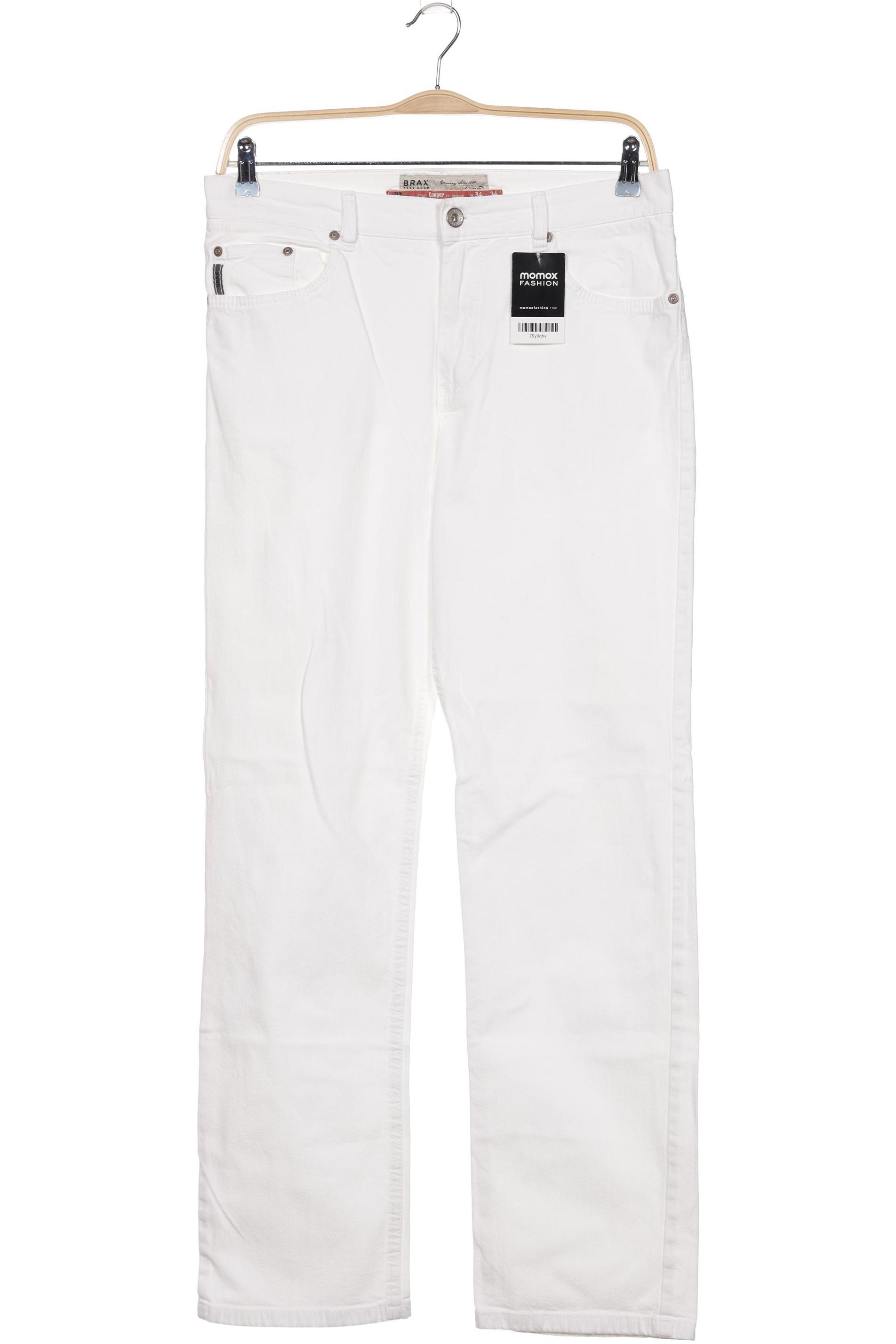 

Brax Damen Jeans, weiß, Gr. 44