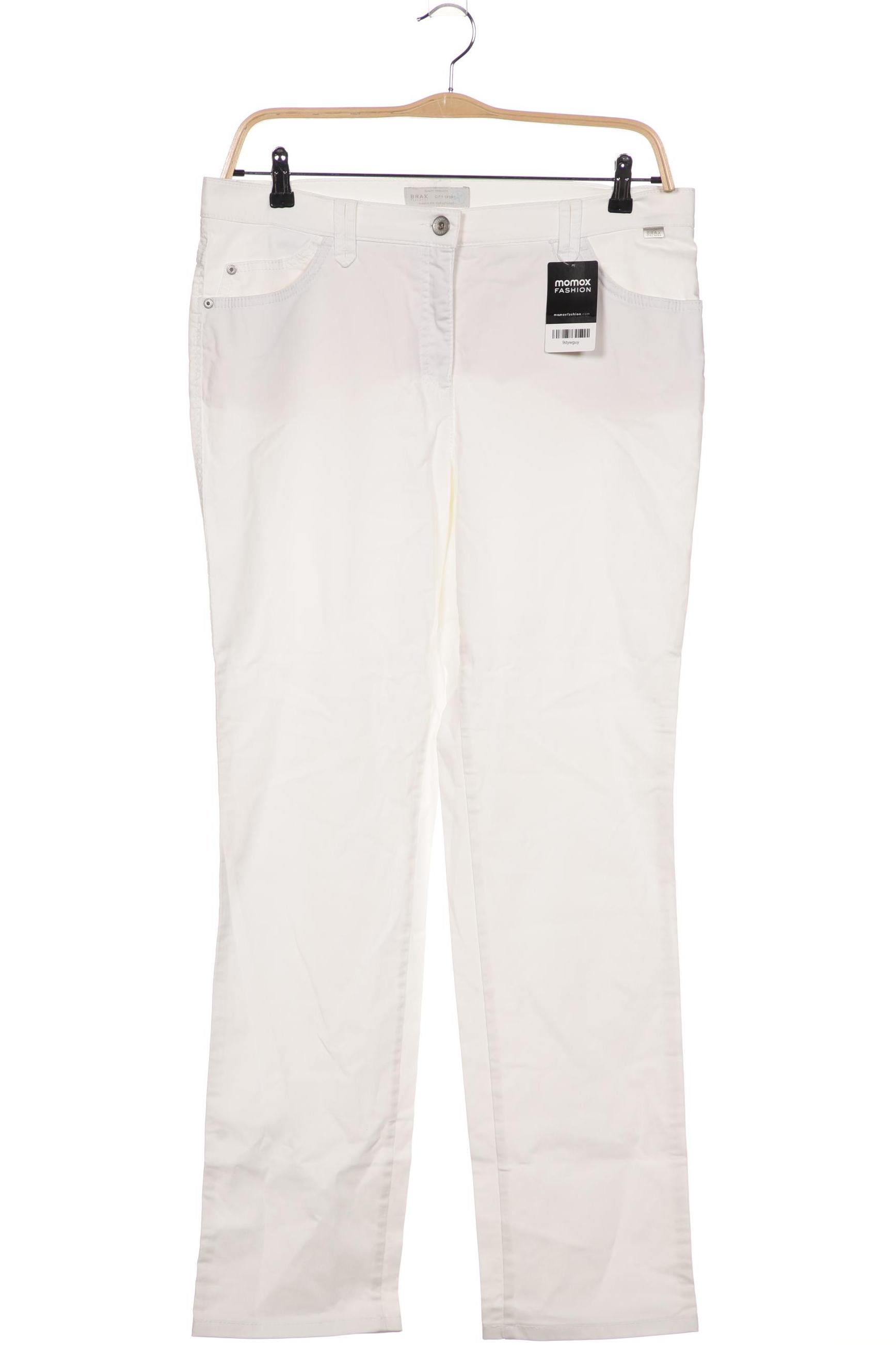 

Brax Damen Jeans, weiß, Gr. 34