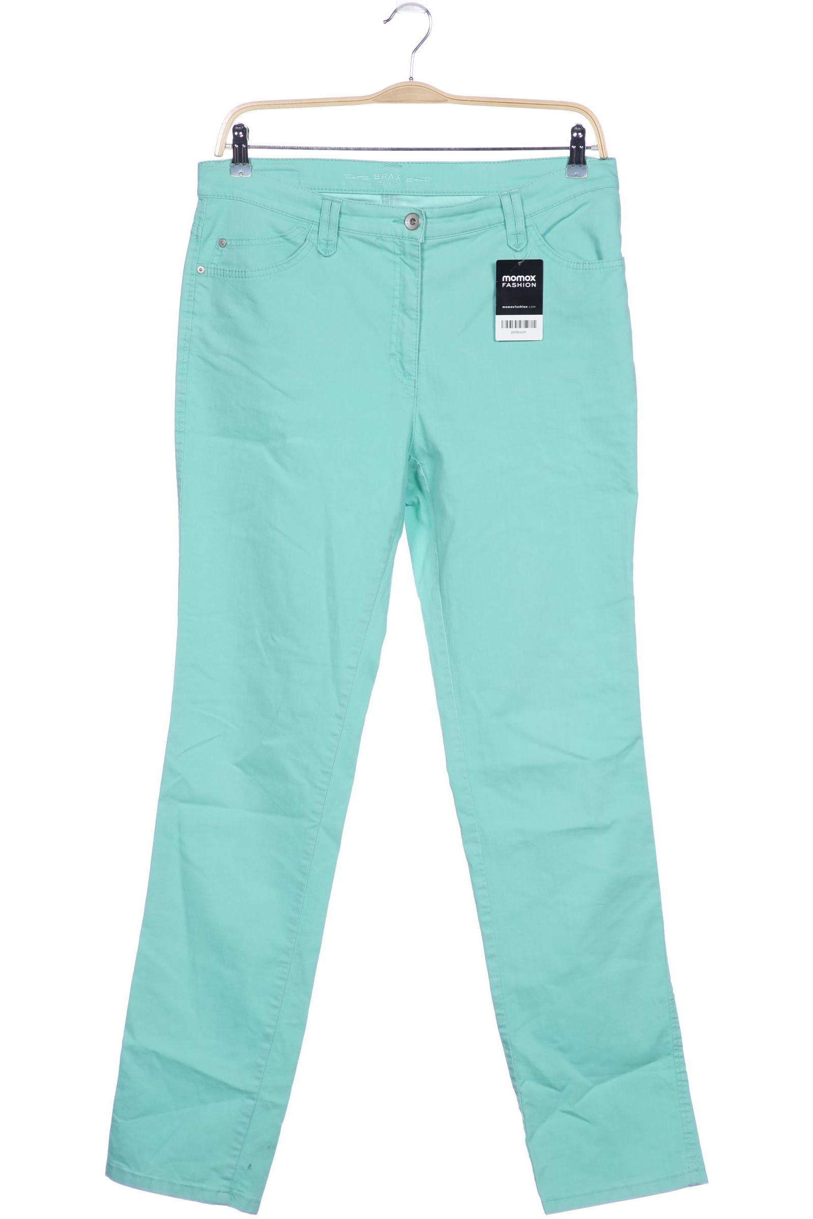 

Brax Damen Jeans, hellgrün, Gr. 35