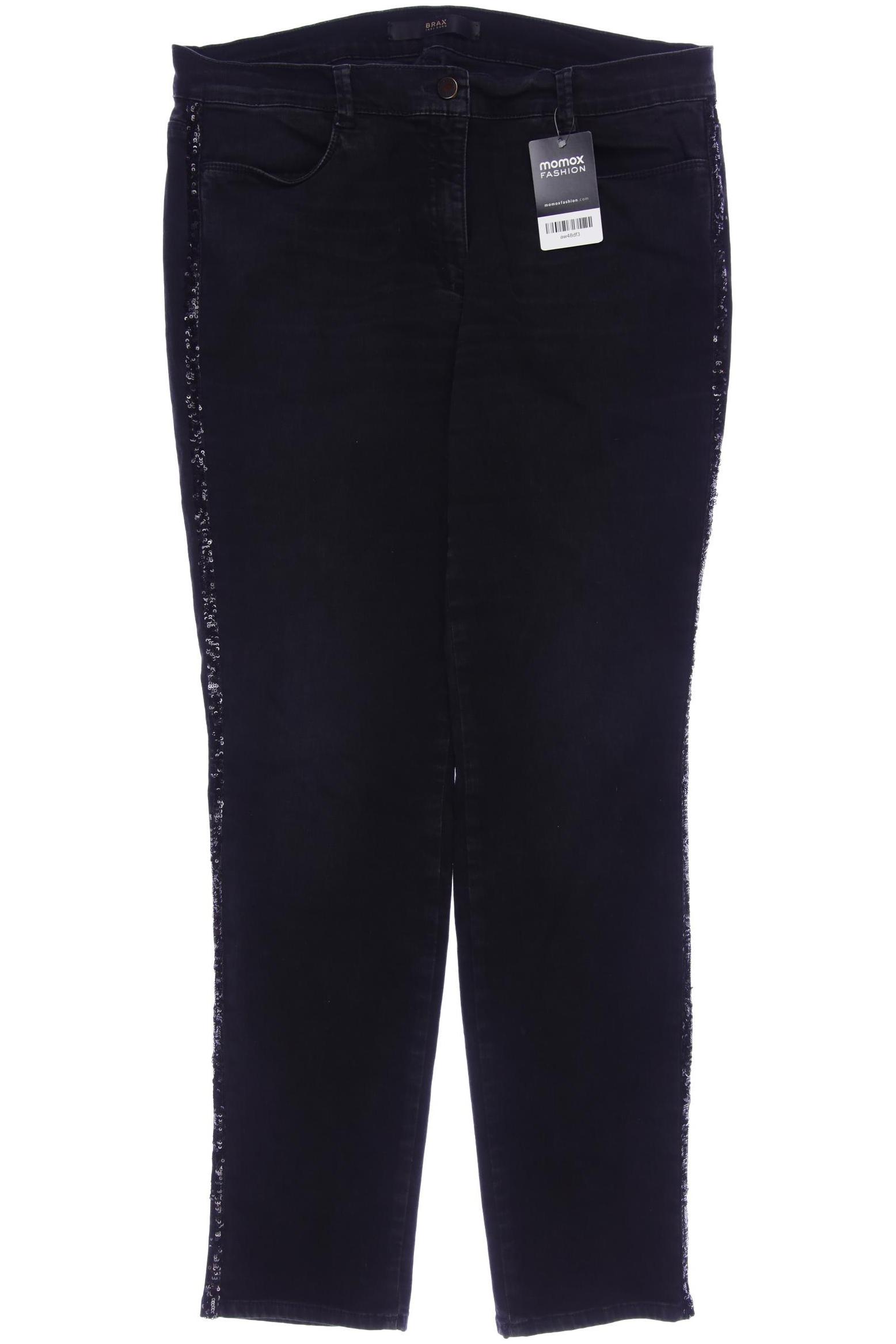 

Brax Damen Jeans, schwarz, Gr. 46