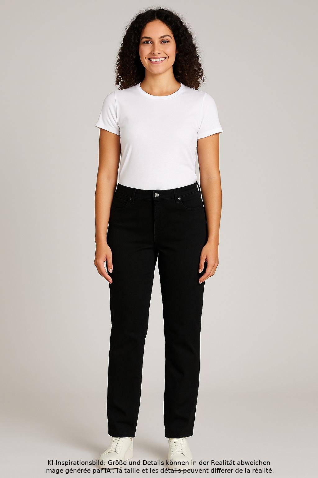 

Brax Damen Jeans, schwarz, Gr. 36