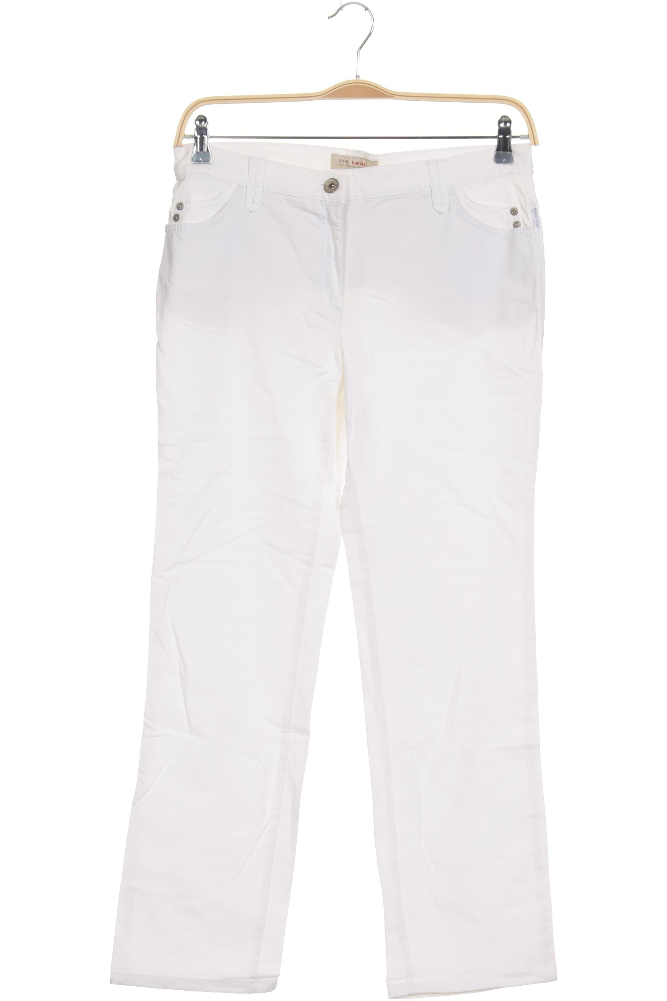 

Brax Damen Jeans, weiß, Gr. 40