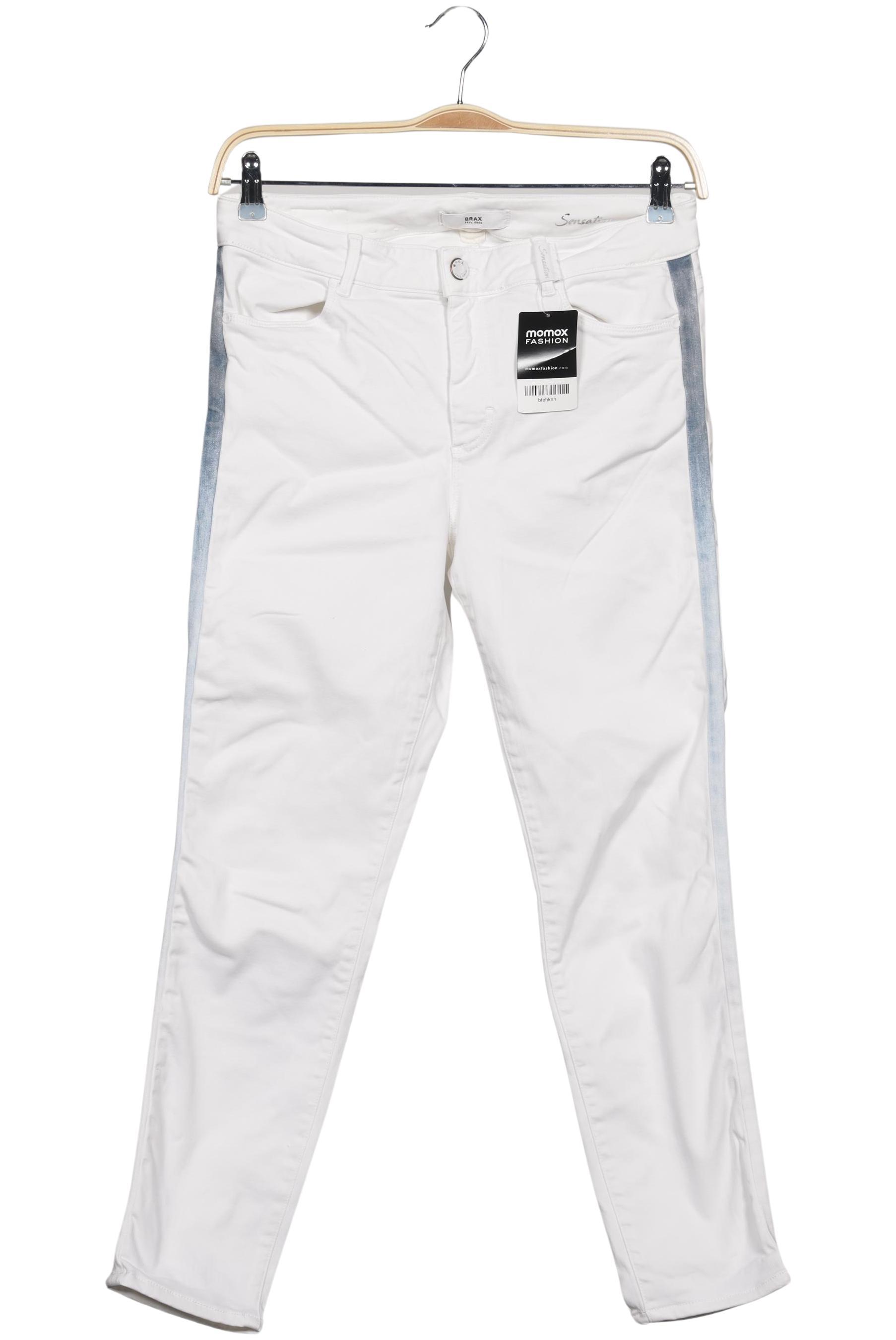 

Brax Damen Jeans, weiß, Gr. 42