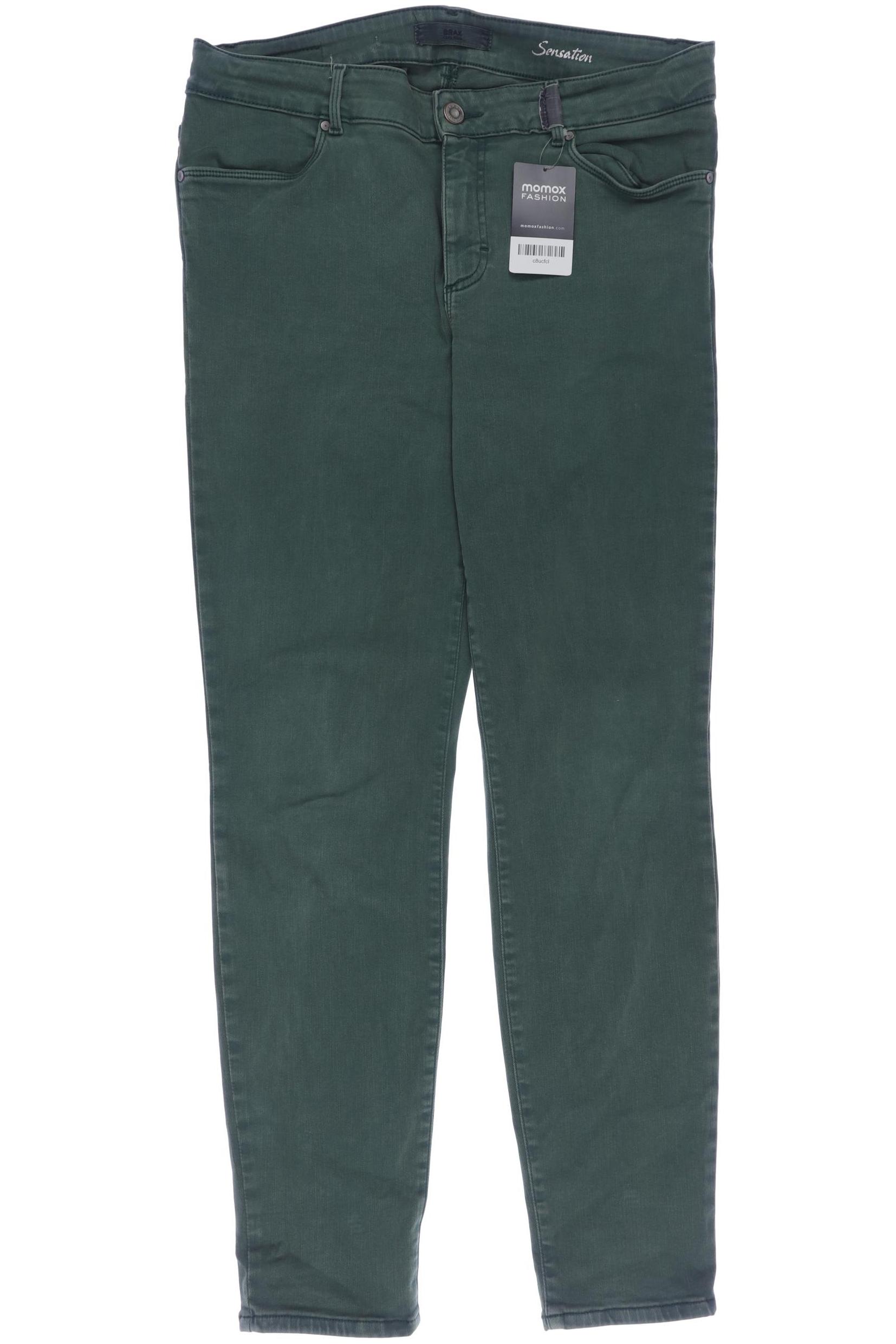 

Brax Damen Jeans, grün, Gr. 40