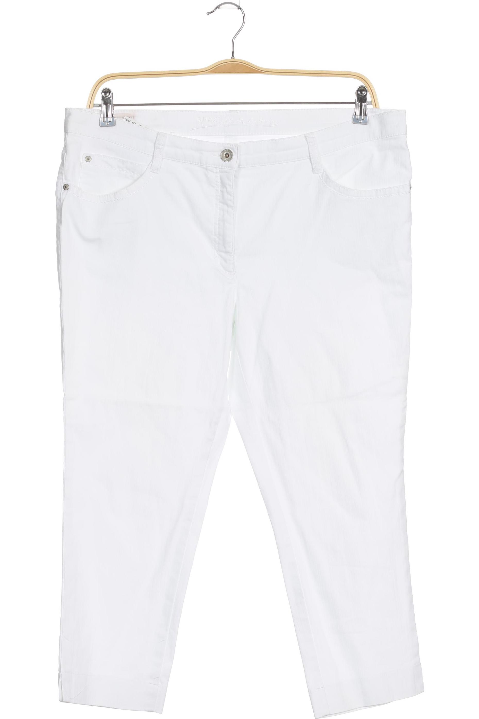 

Brax Damen Jeans, weiß, Gr. 46