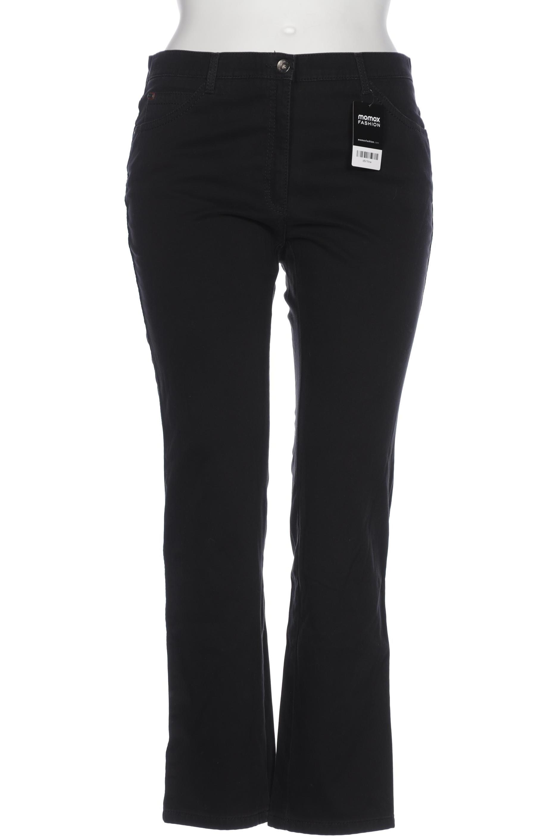 

Brax Damen Jeans, schwarz, Gr. 46