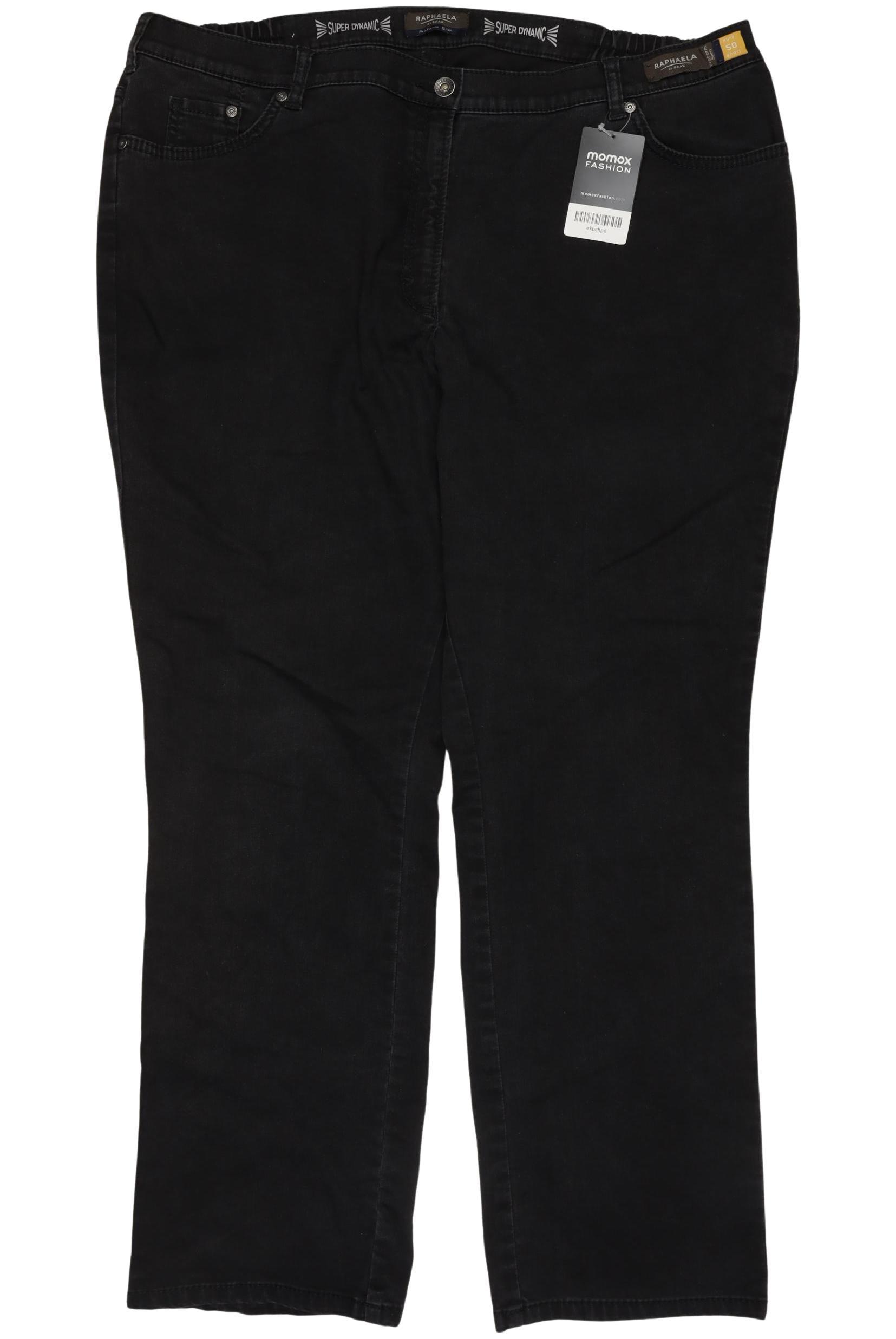 

Brax Damen Jeans, schwarz, Gr. 50