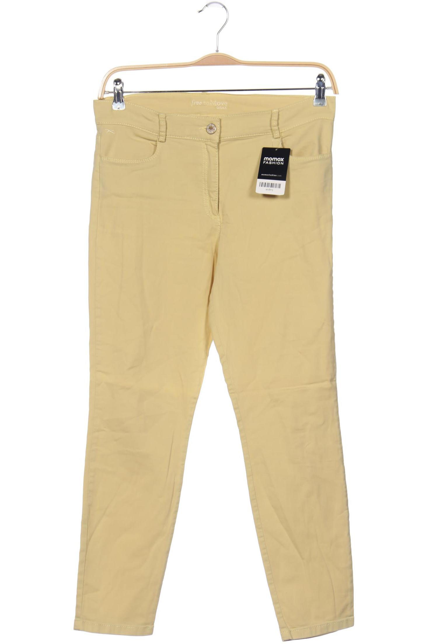 

Brax Damen Jeans, gelb, Gr. 42