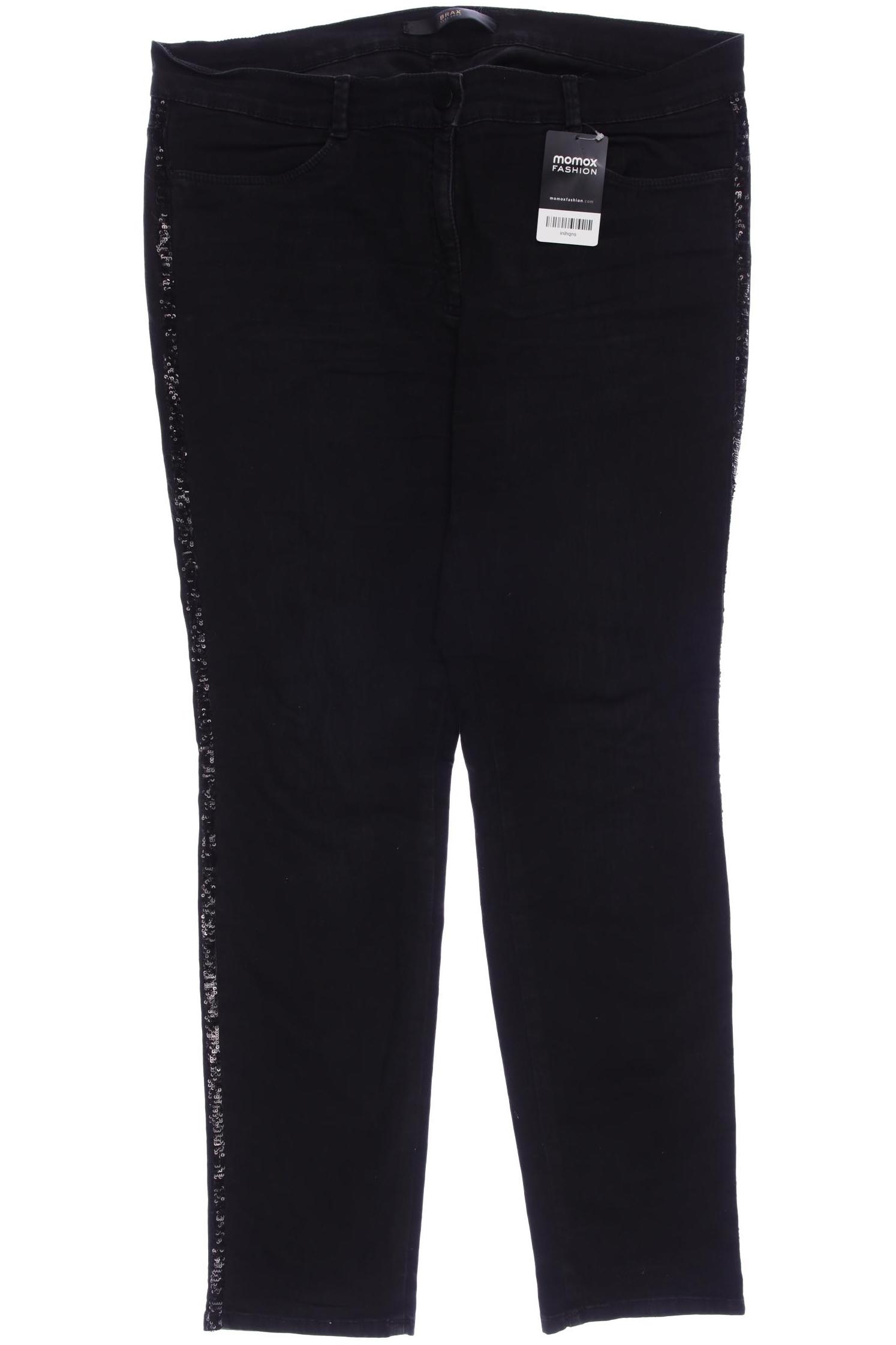 

Brax Damen Jeans, schwarz, Gr. 46