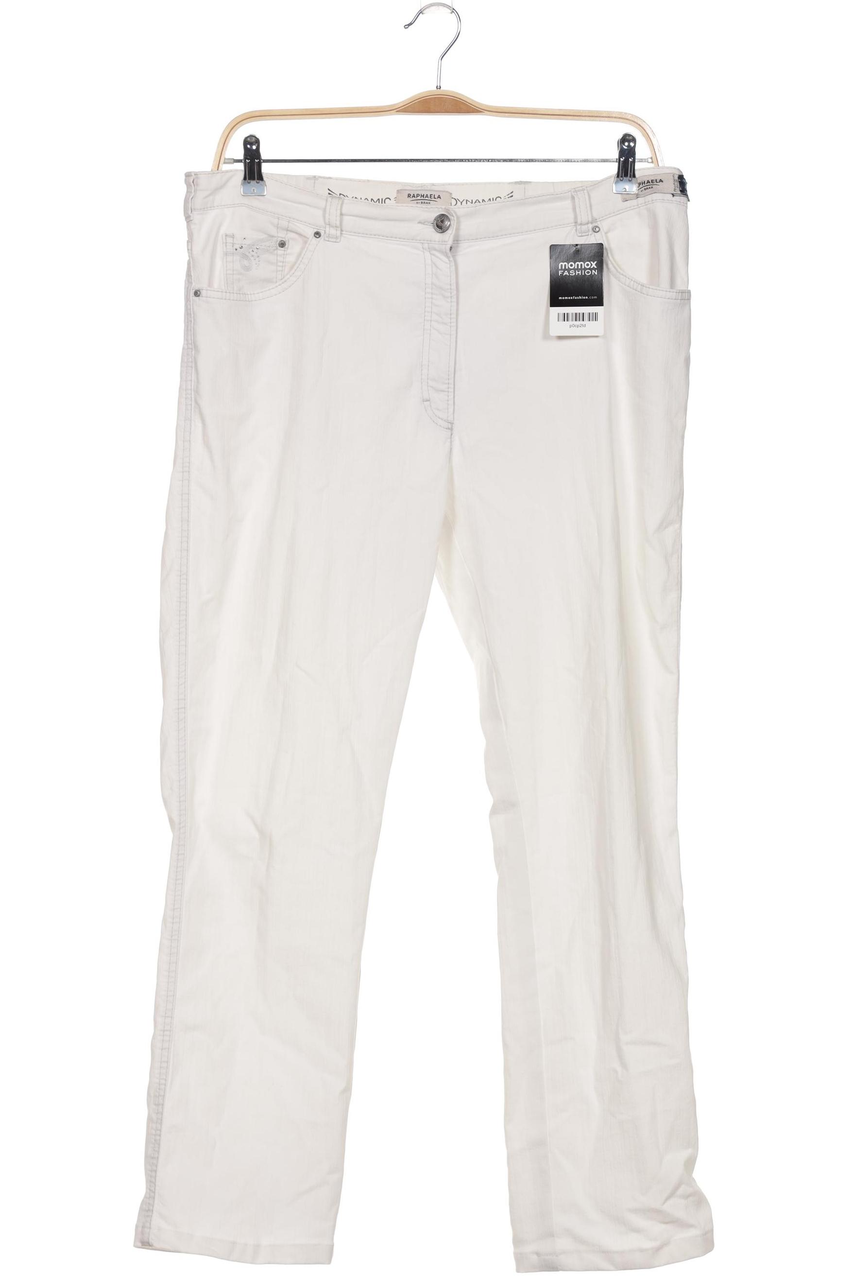

Brax Damen Jeans, weiß, Gr. 46