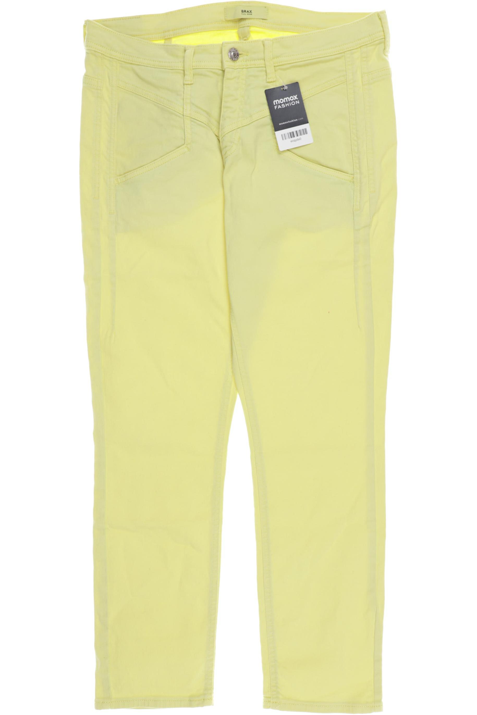 

Brax Damen Jeans, gelb, Gr. 38