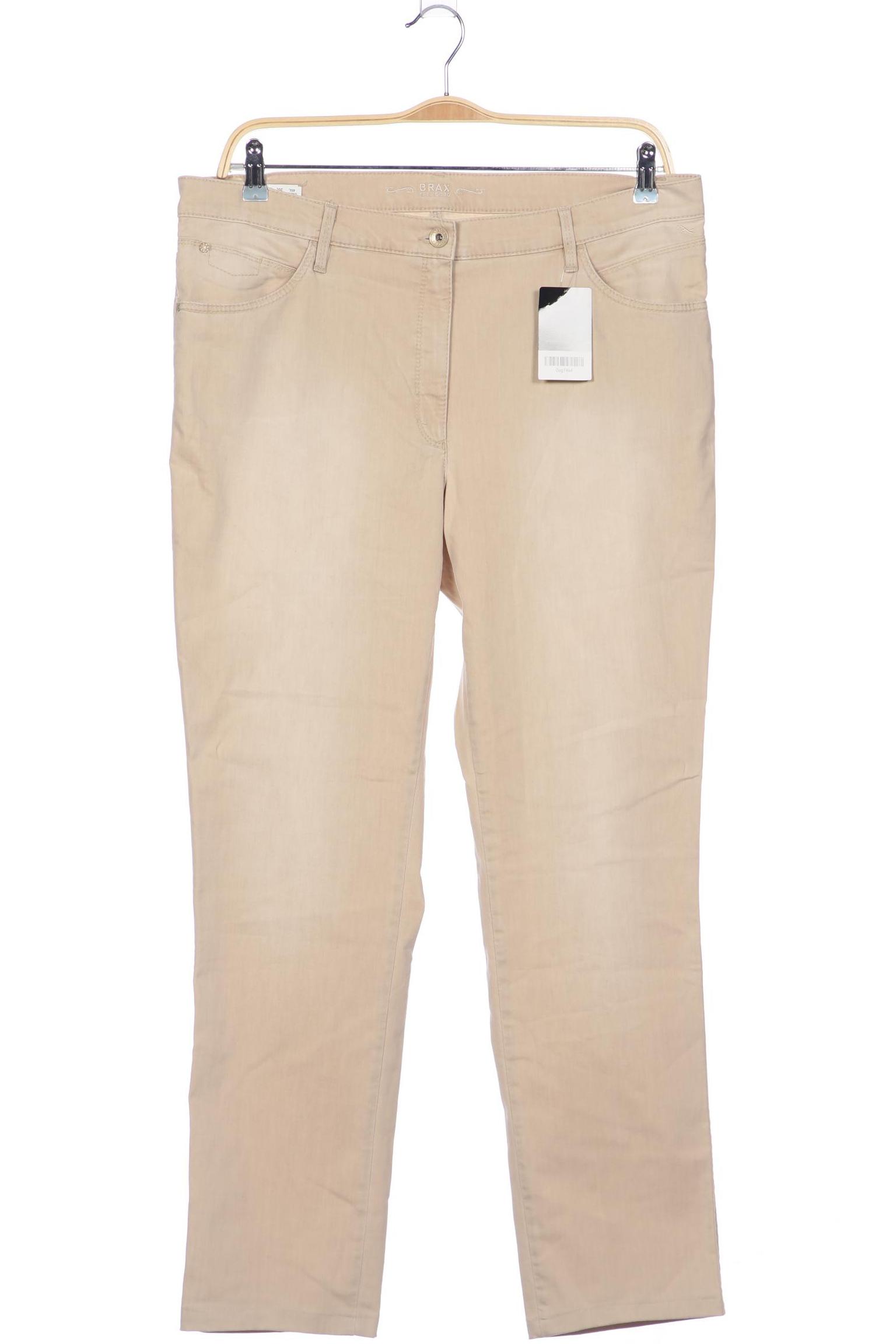 

Brax Damen Jeans, beige, Gr. 46