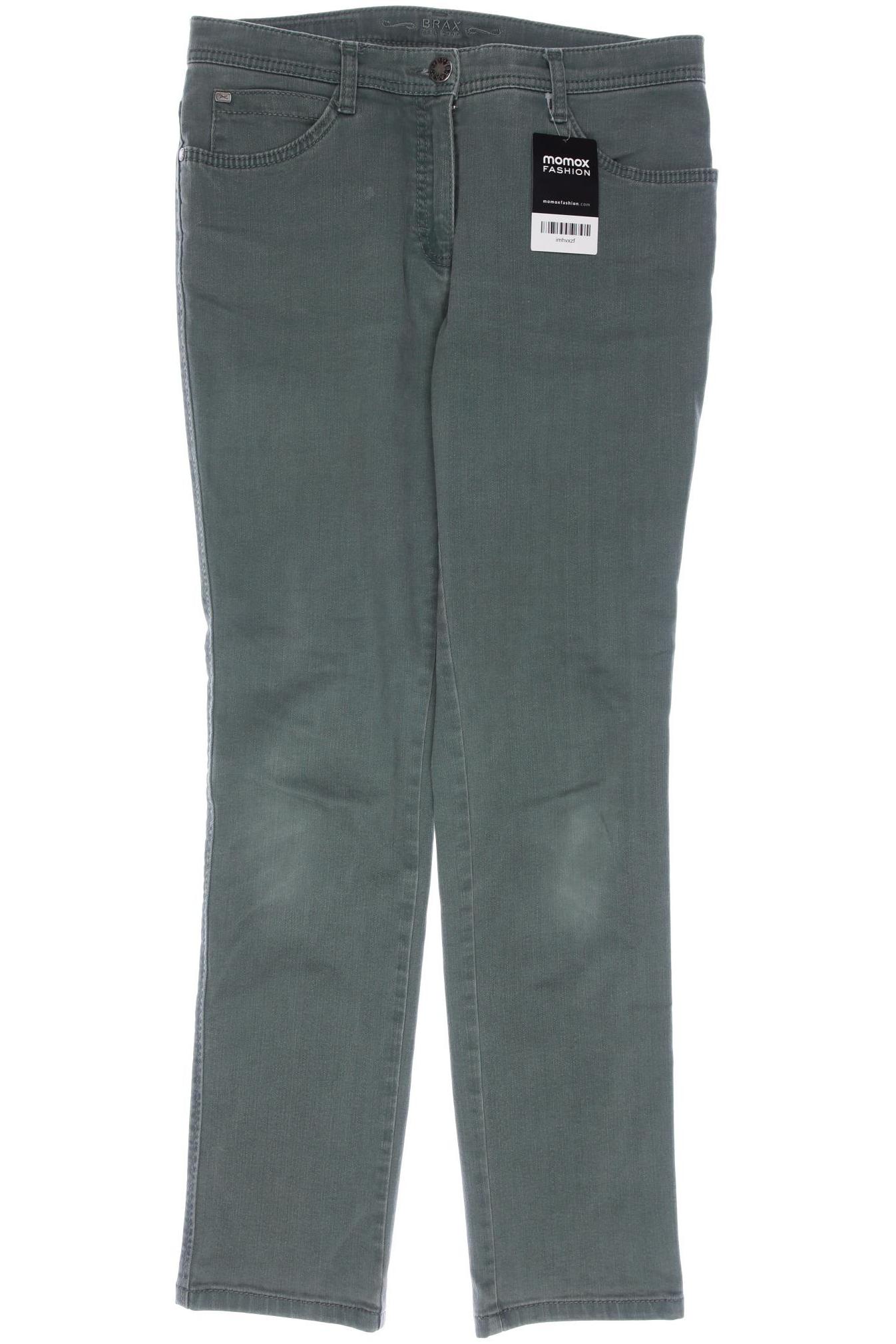 

Brax Damen Jeans, grün, Gr. 36
