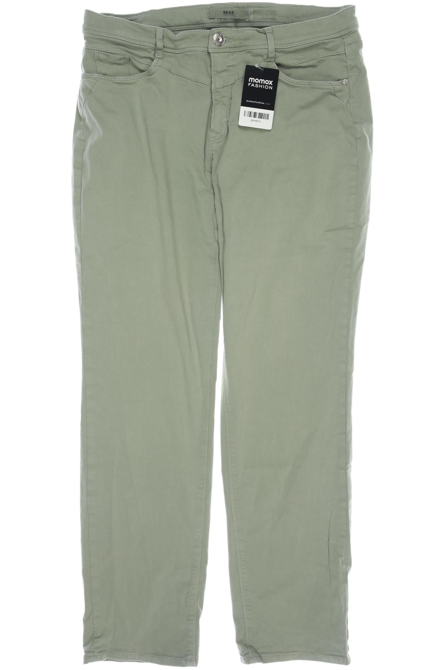 

Brax Damen Jeans, hellgrün, Gr. 34