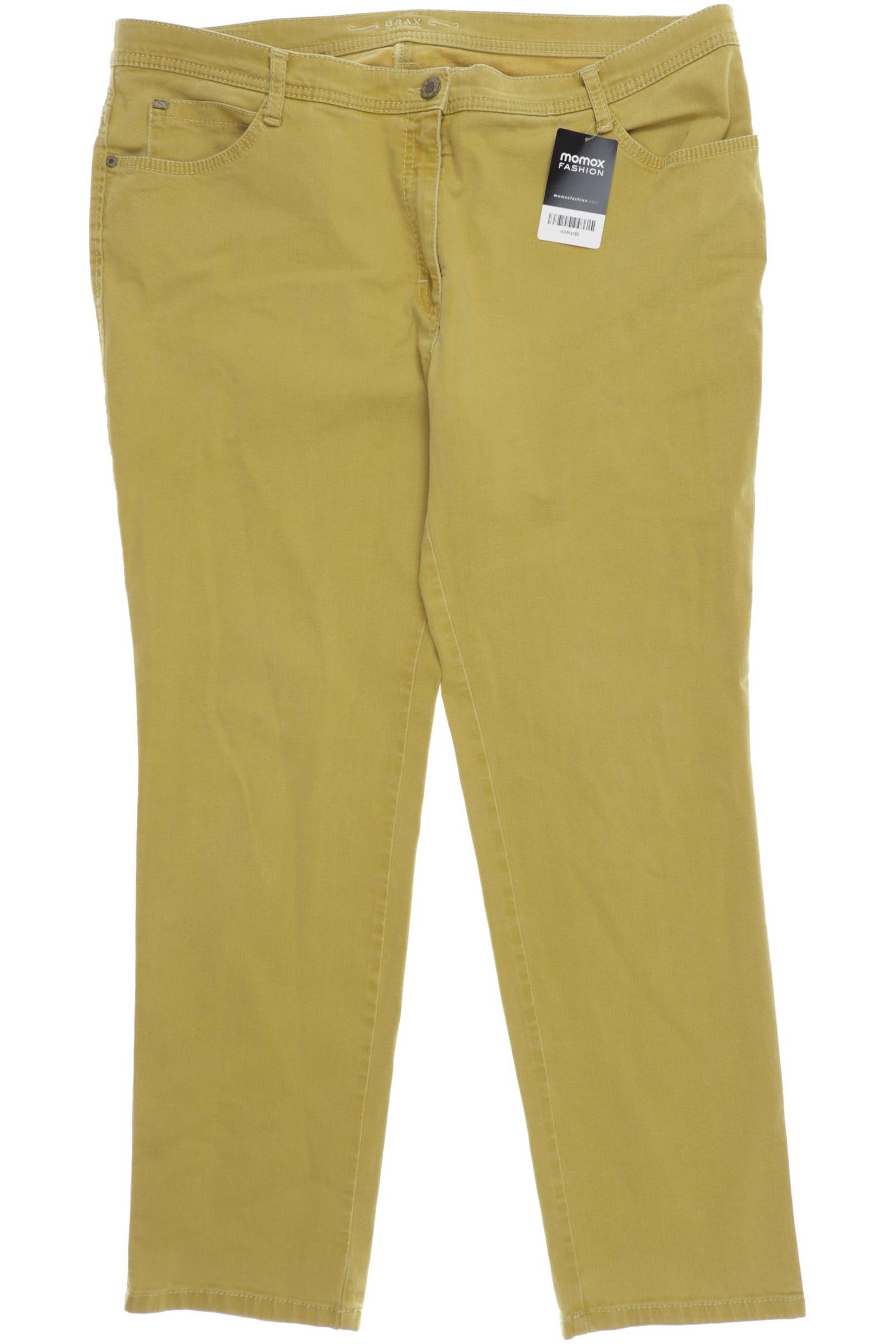

Brax Damen Jeans, gelb, Gr. 50