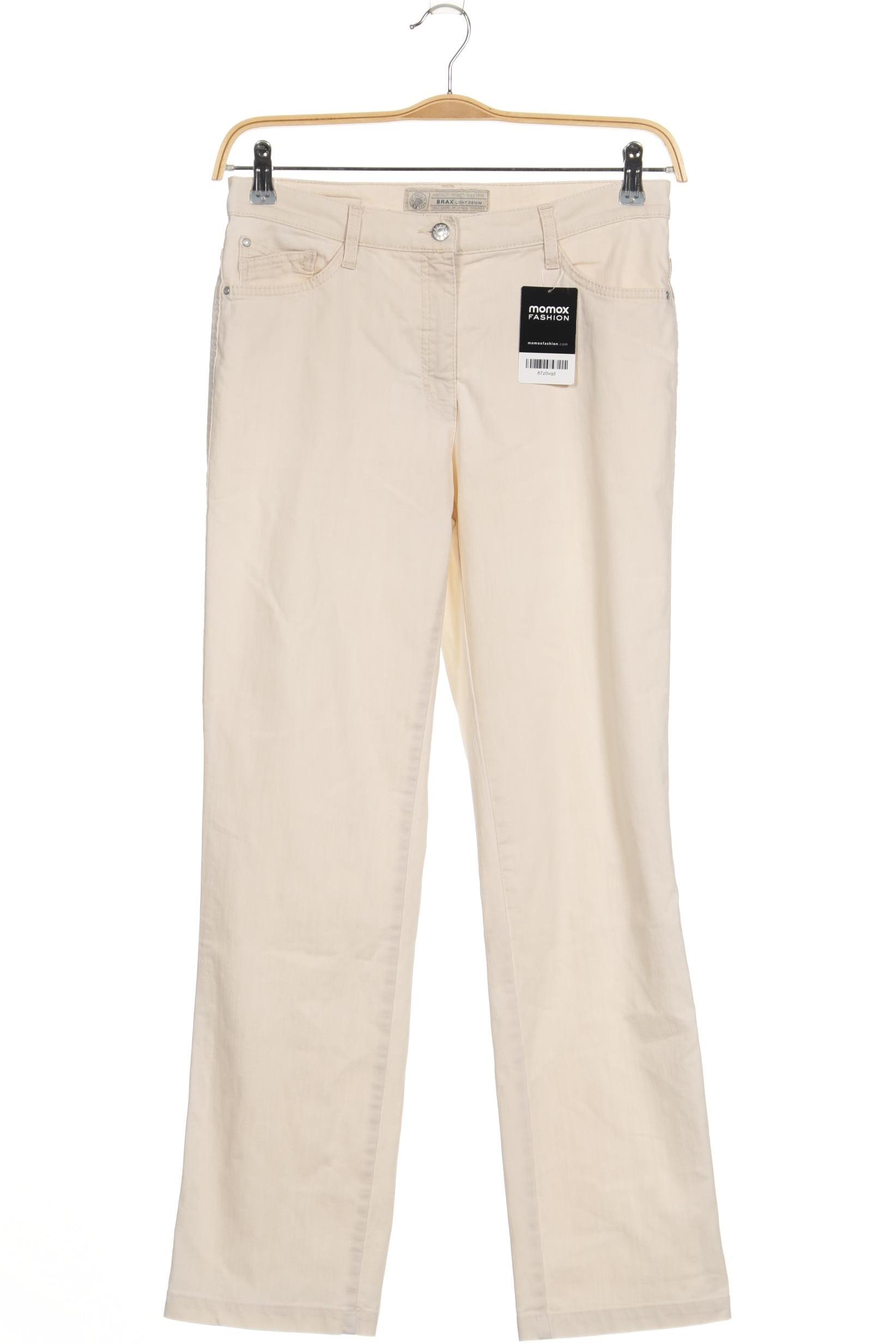 

Brax Damen Jeans, cremeweiß, Gr. 38