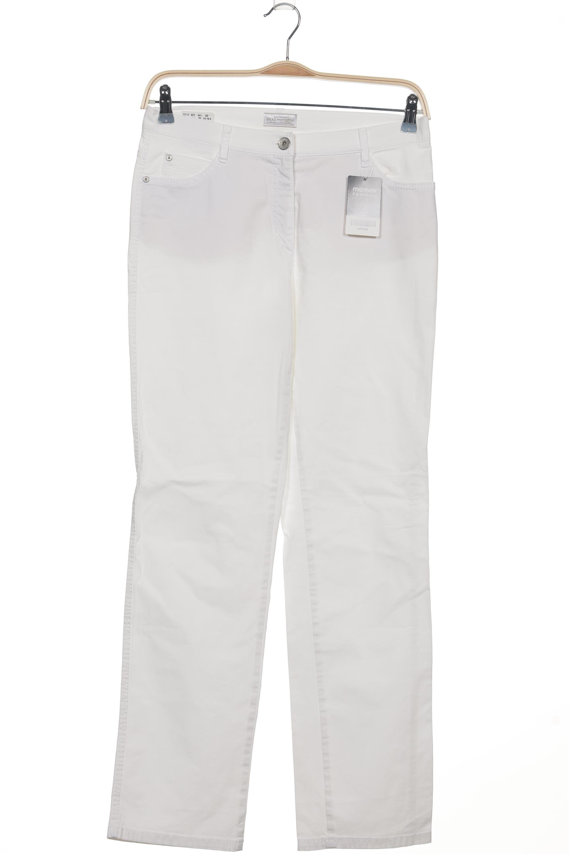 

Brax Damen Jeans, weiß, Gr. 31