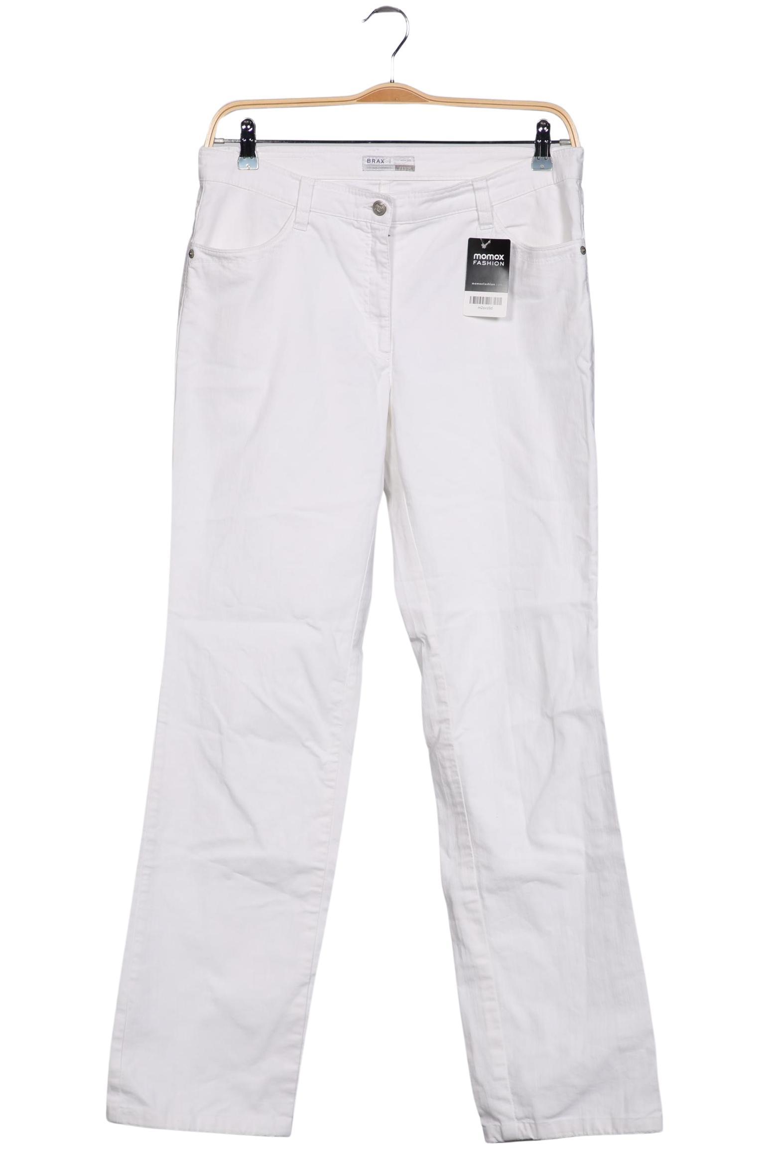 

Brax Damen Jeans, weiß, Gr. 42
