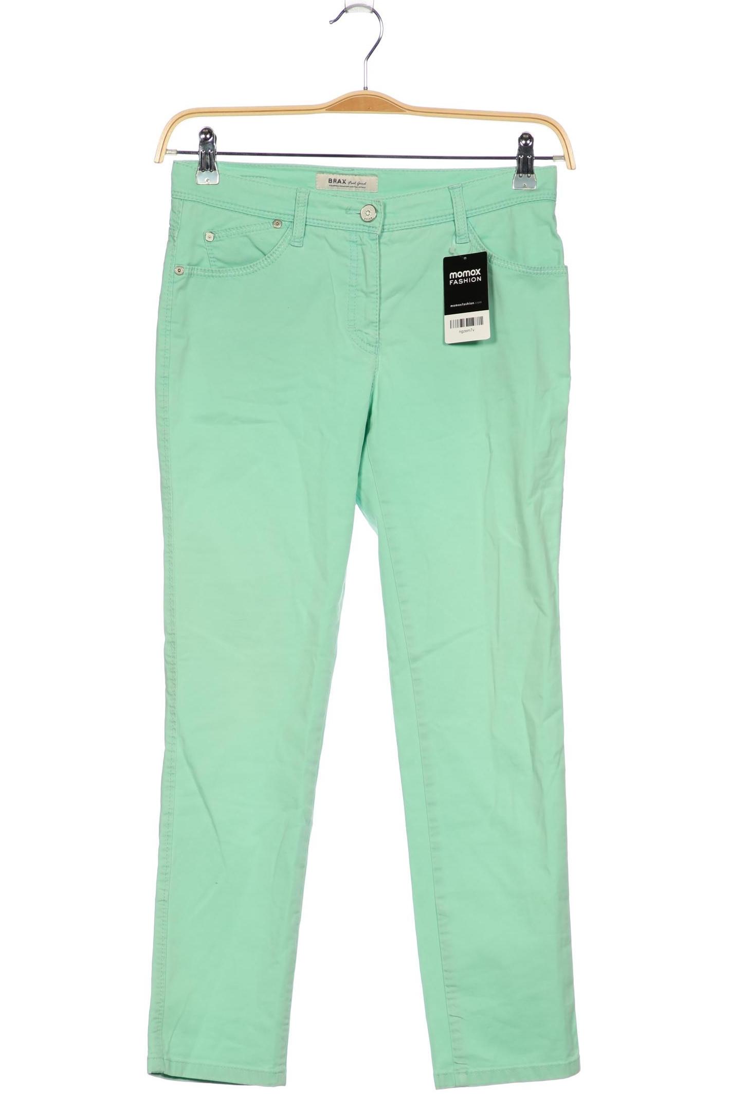 

Brax Damen Jeans, hellgrün, Gr. 27