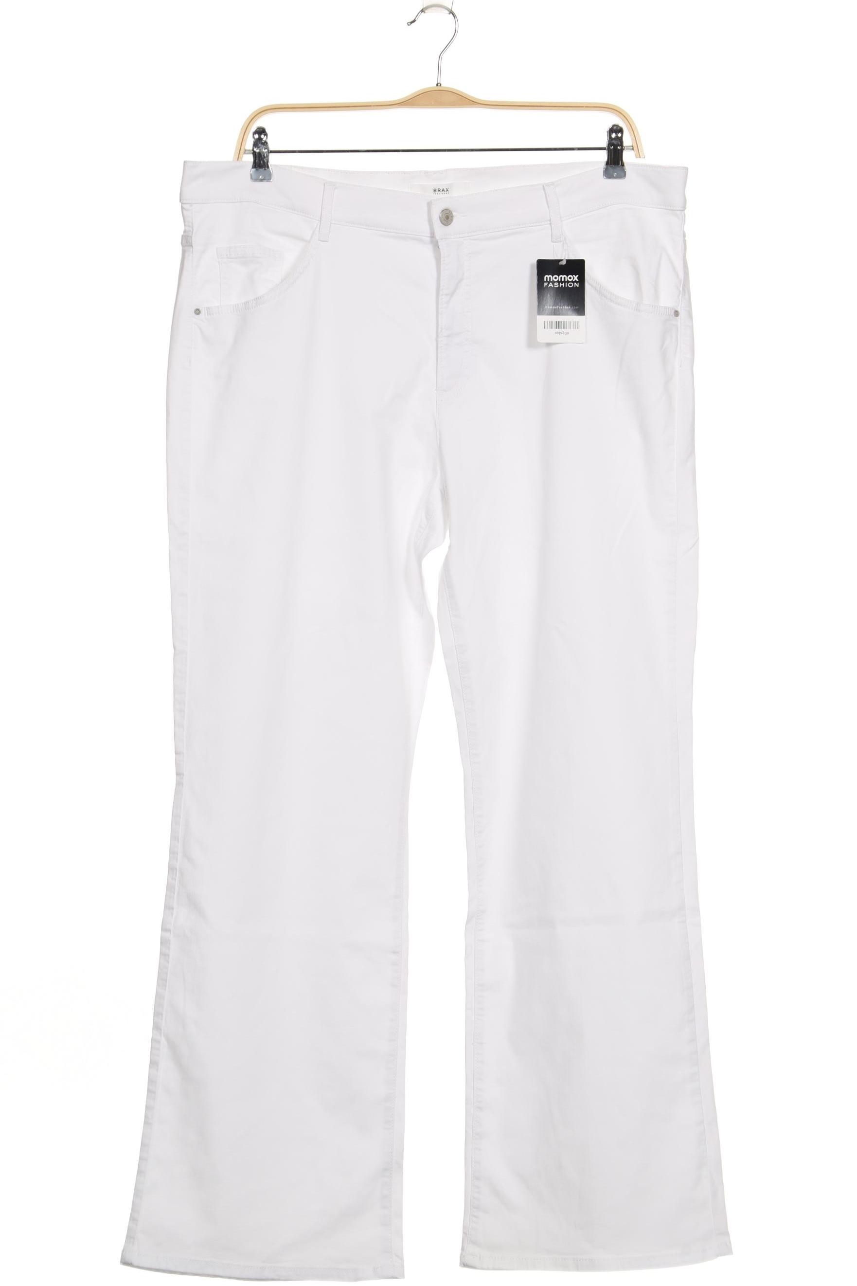 

Brax Damen Jeans, weiß, Gr. 48