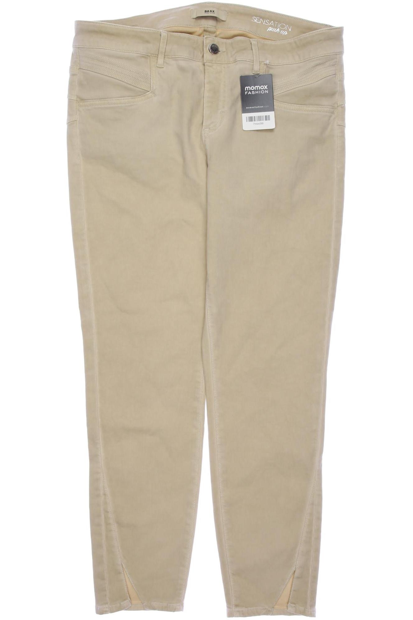 

Brax Damen Jeans, beige, Gr. 34
